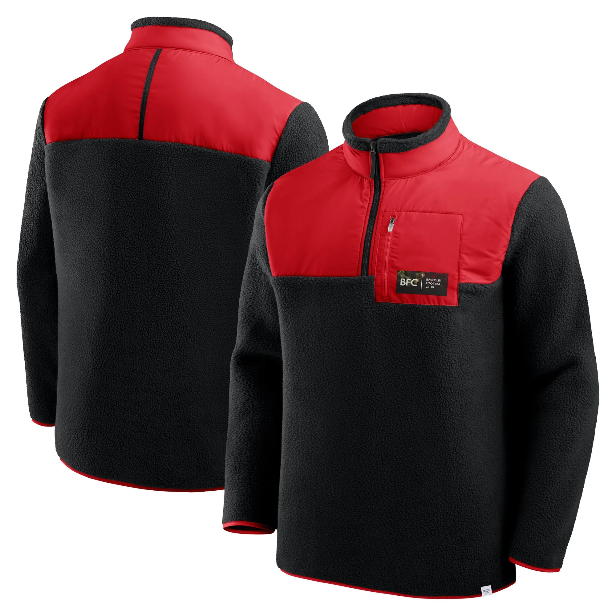 Barnsley FC Microfleece Jacket - Black - Mens