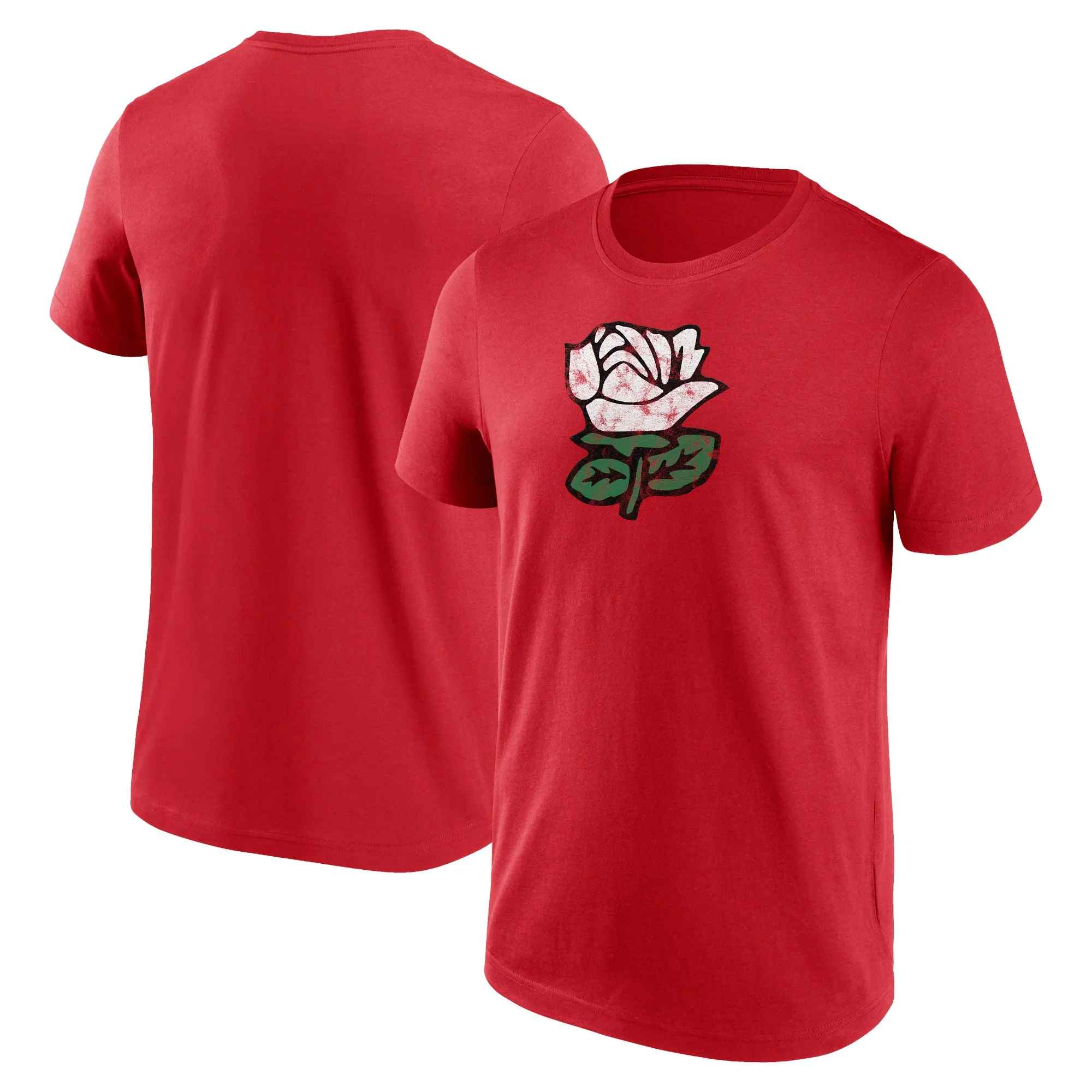 Barnsley Distressed Retro Graphic T-Shirt - Samba Red - Mens