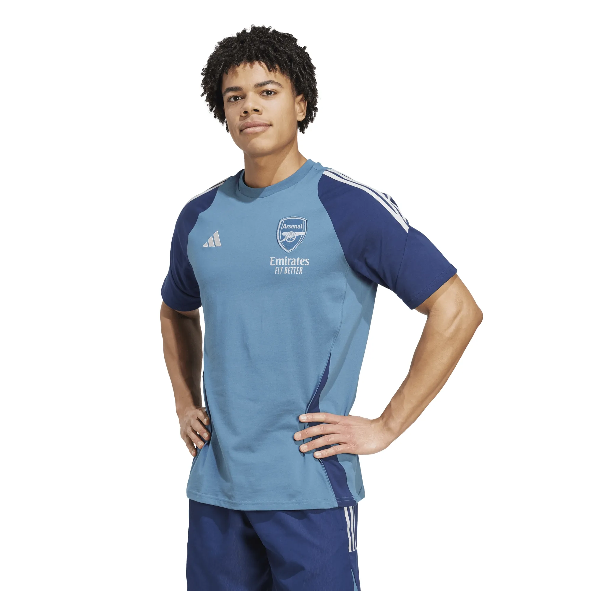 Arsenal adidas Training T-Shirt - Blue