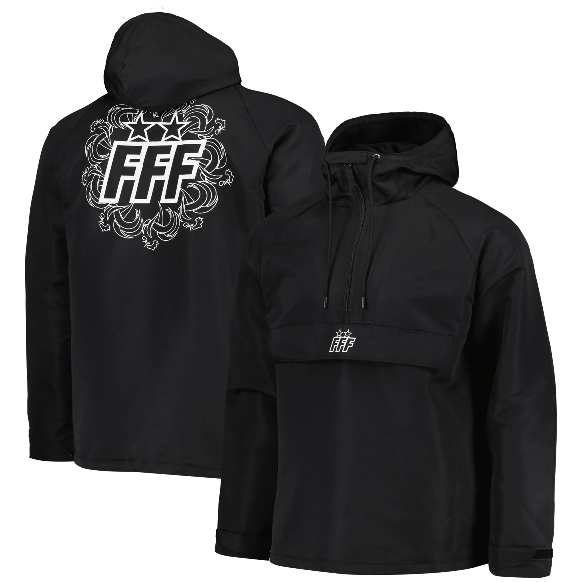 France 2 Star Windbreaker - Black - Unisex