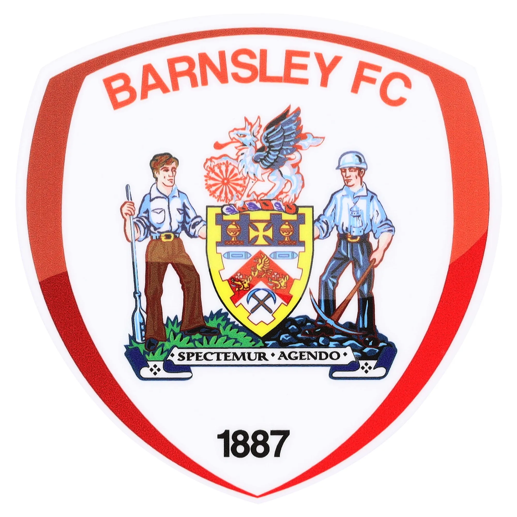Barnsley Car Sticker