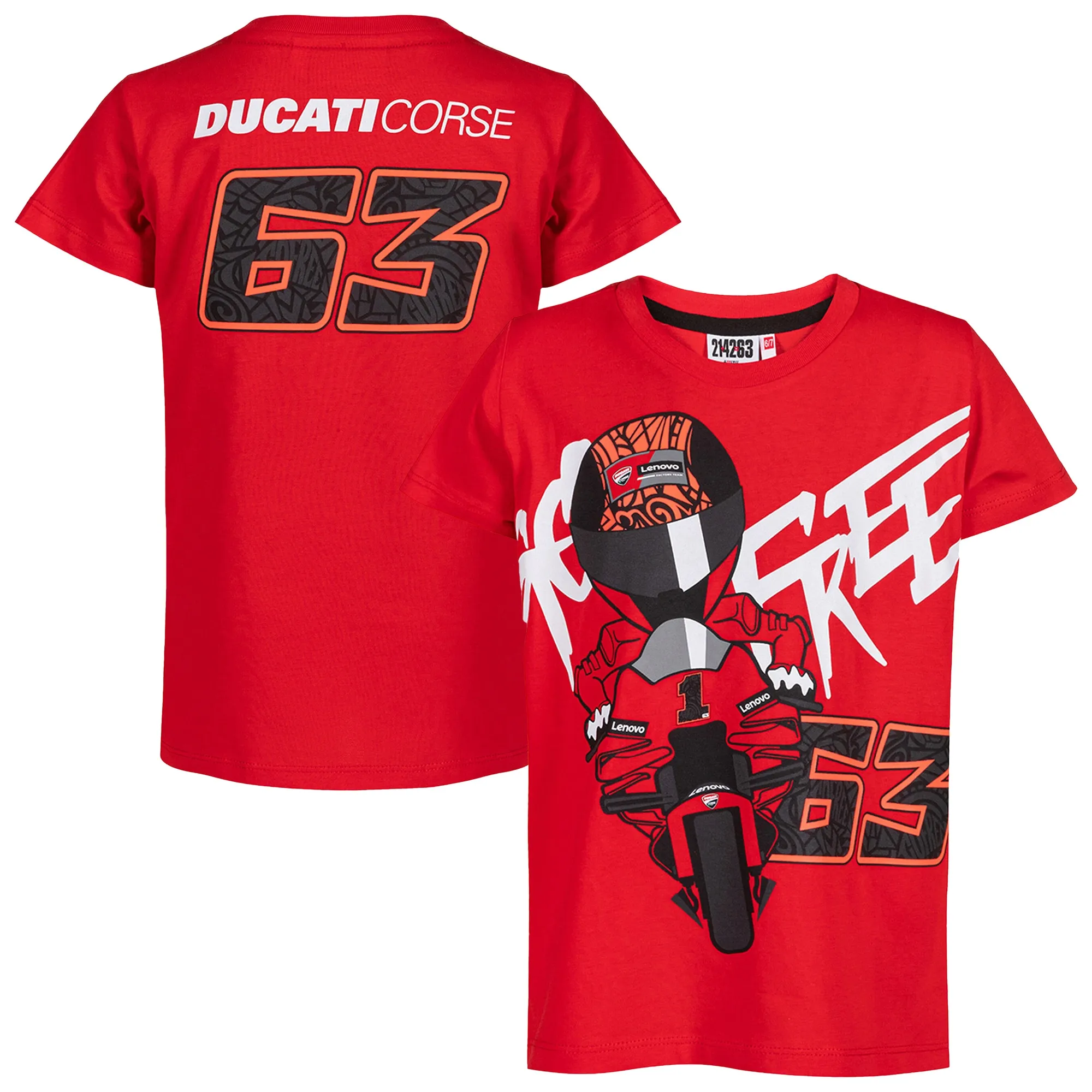 Ducati Corse Francesco Bagnaia T-Shirt - Kids