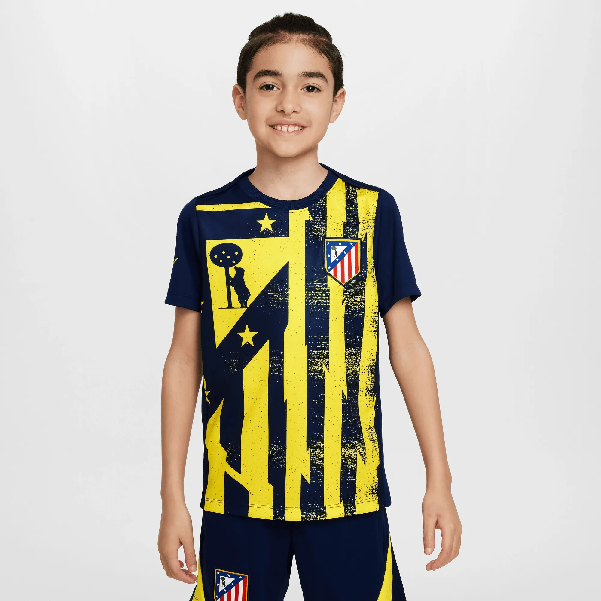 Atlético de Madrid Nike Pre Match Top - Blue - Kids