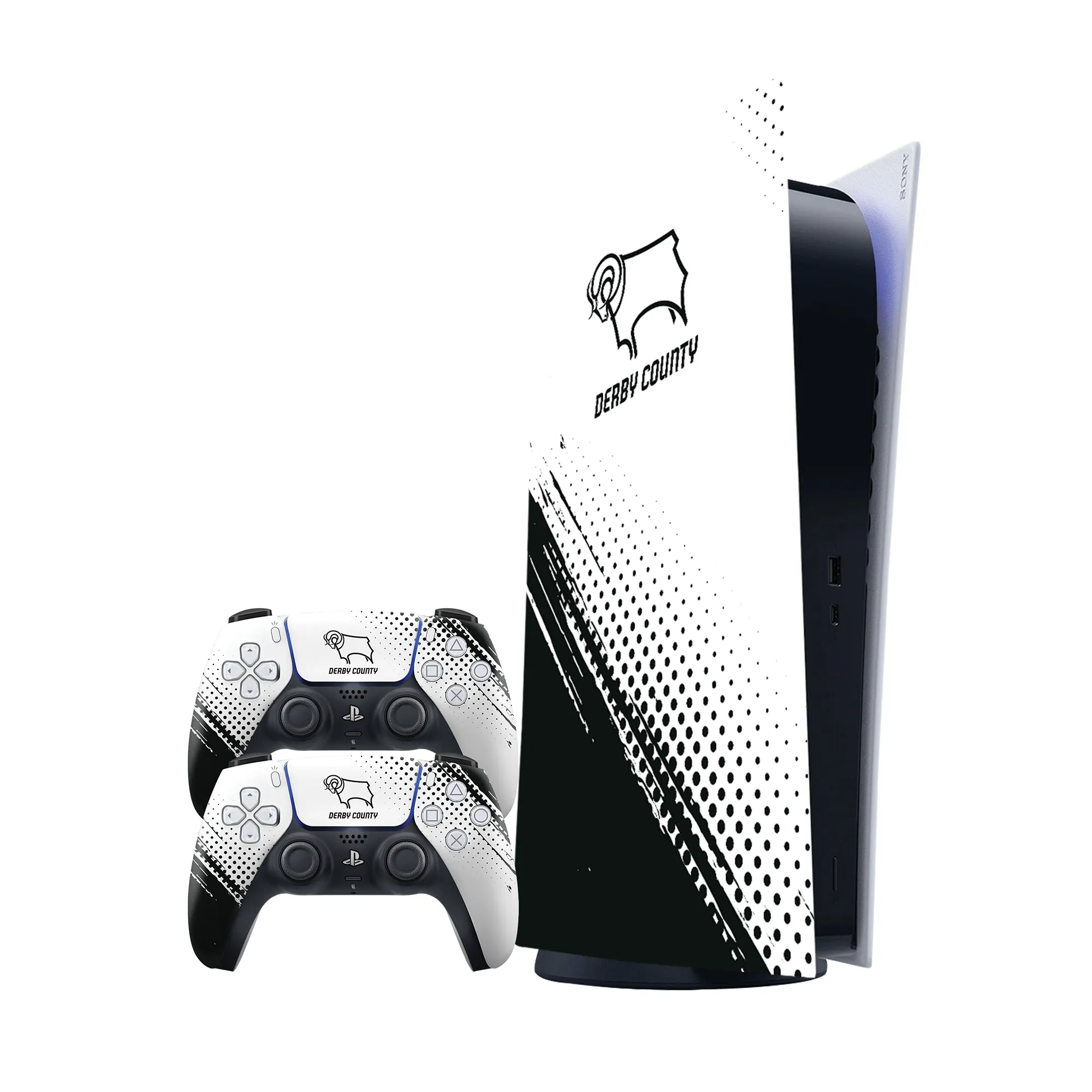 Derby County PS5 Digital & Controller Skin Set