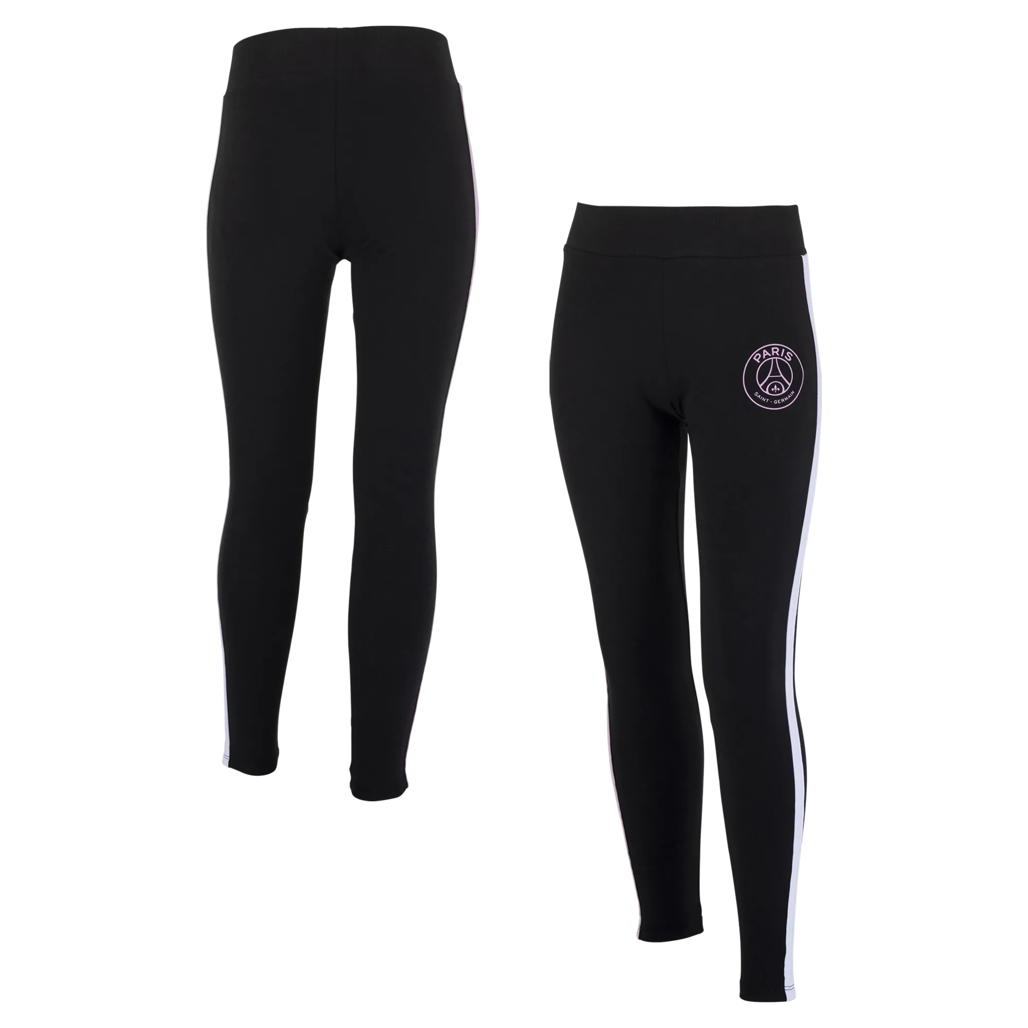 PSG Core Repeat Leggings - Black/Pink - Girls