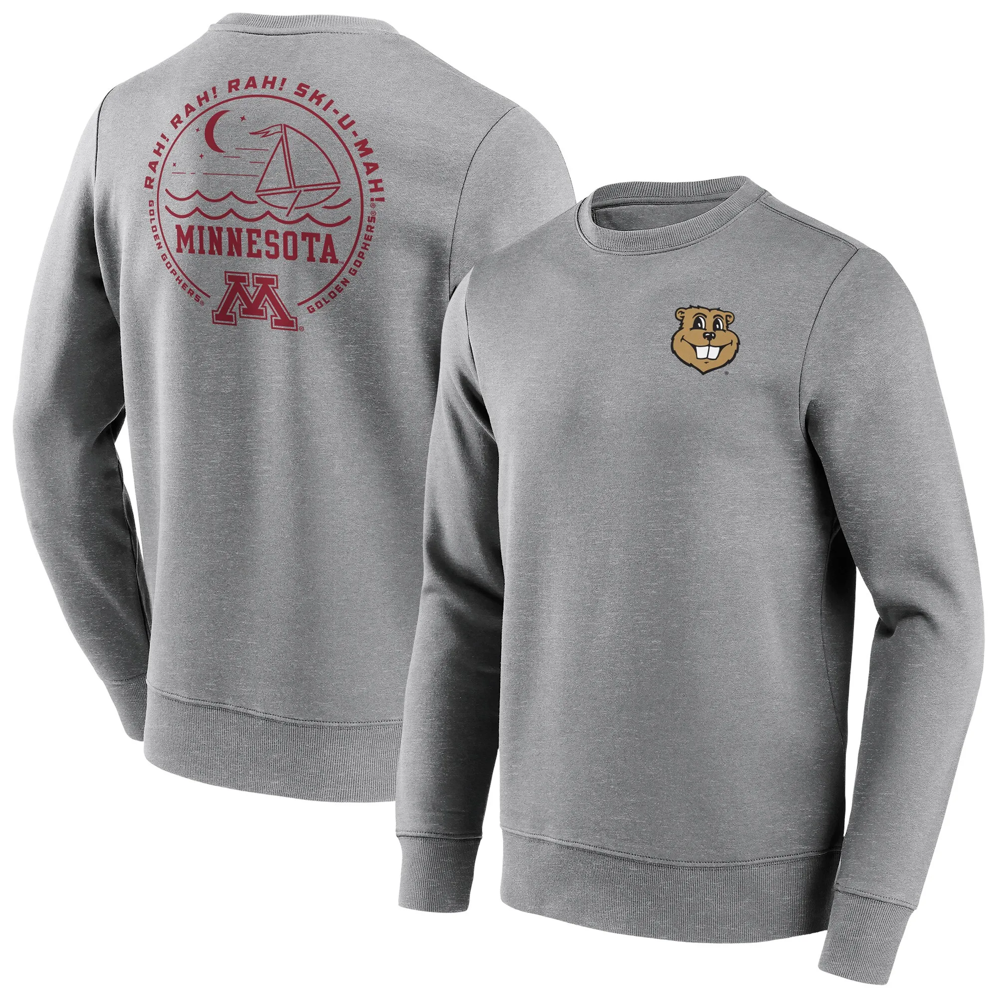 NCAA Minnesota Golden Gophers Hometown Graphic Crew Sweatshirt - Mens
