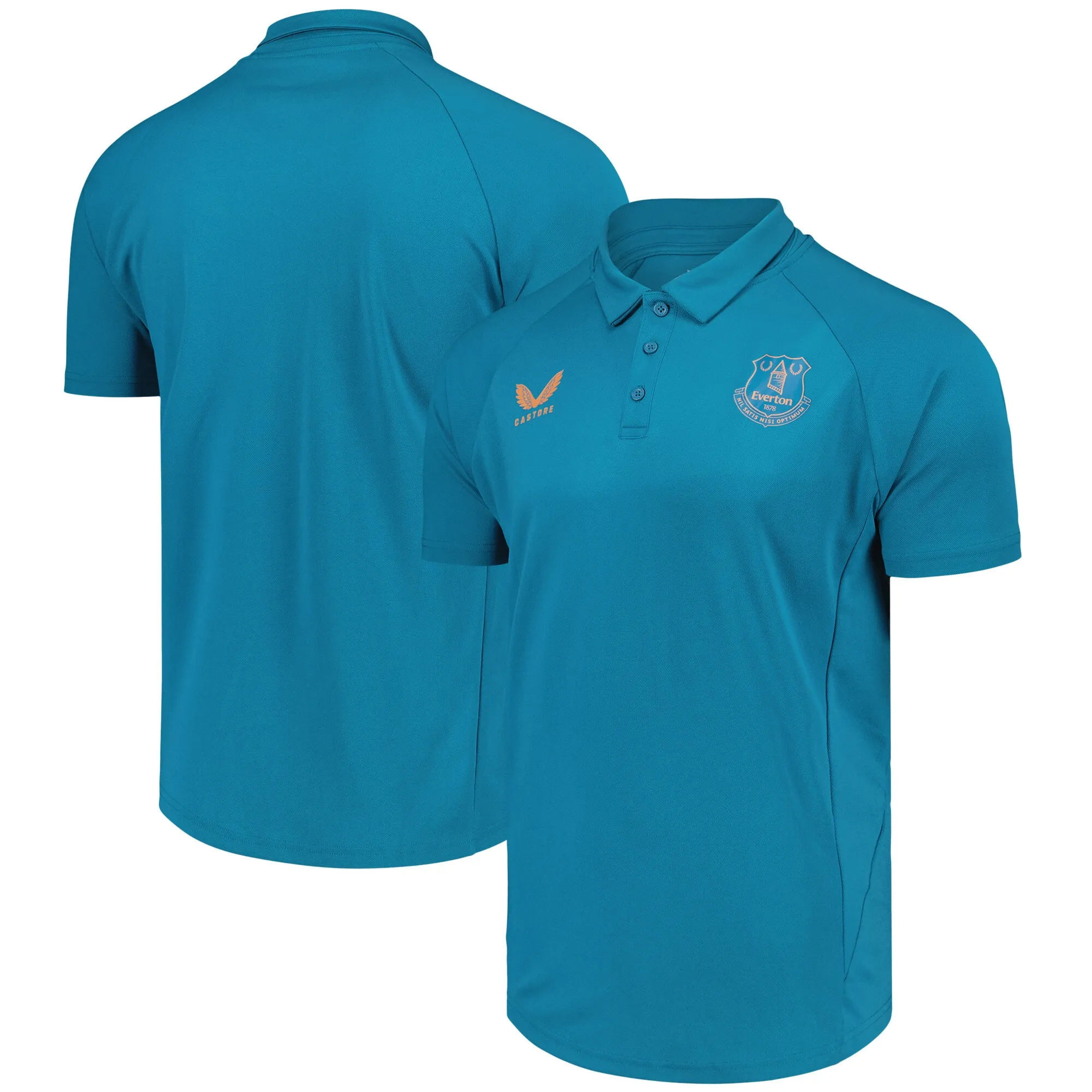 Everton Castore Players Presentation Polo - Blue