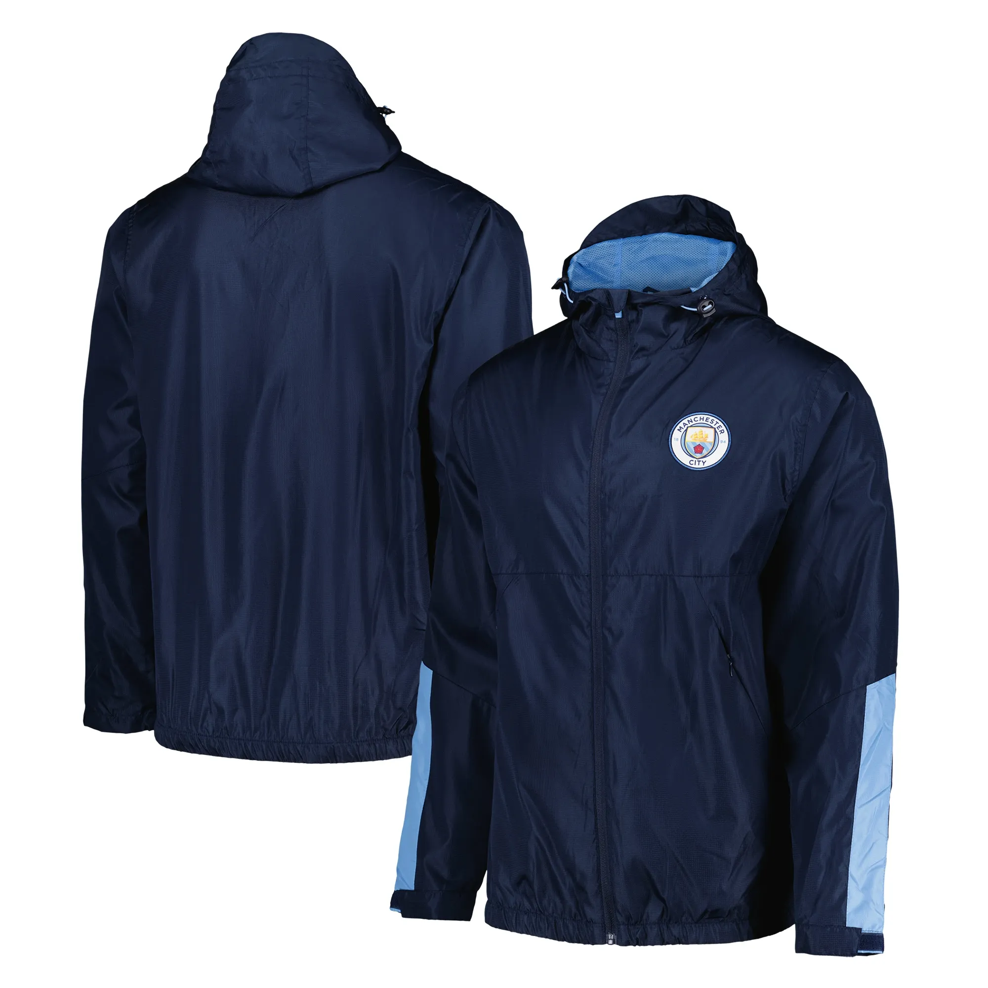 Manchester City Core Shower Jacket - Navy - Mens