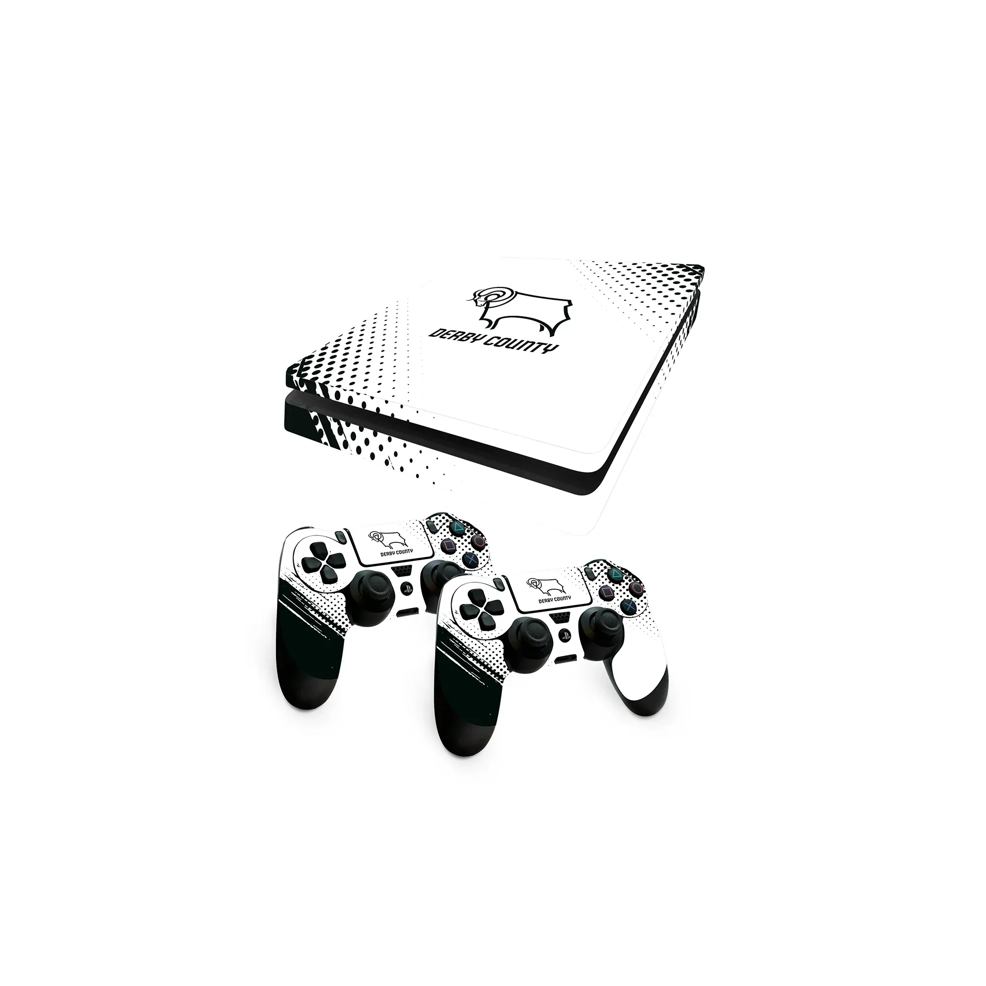 Derby County PS4 SLIM Console & Controller Skin Set