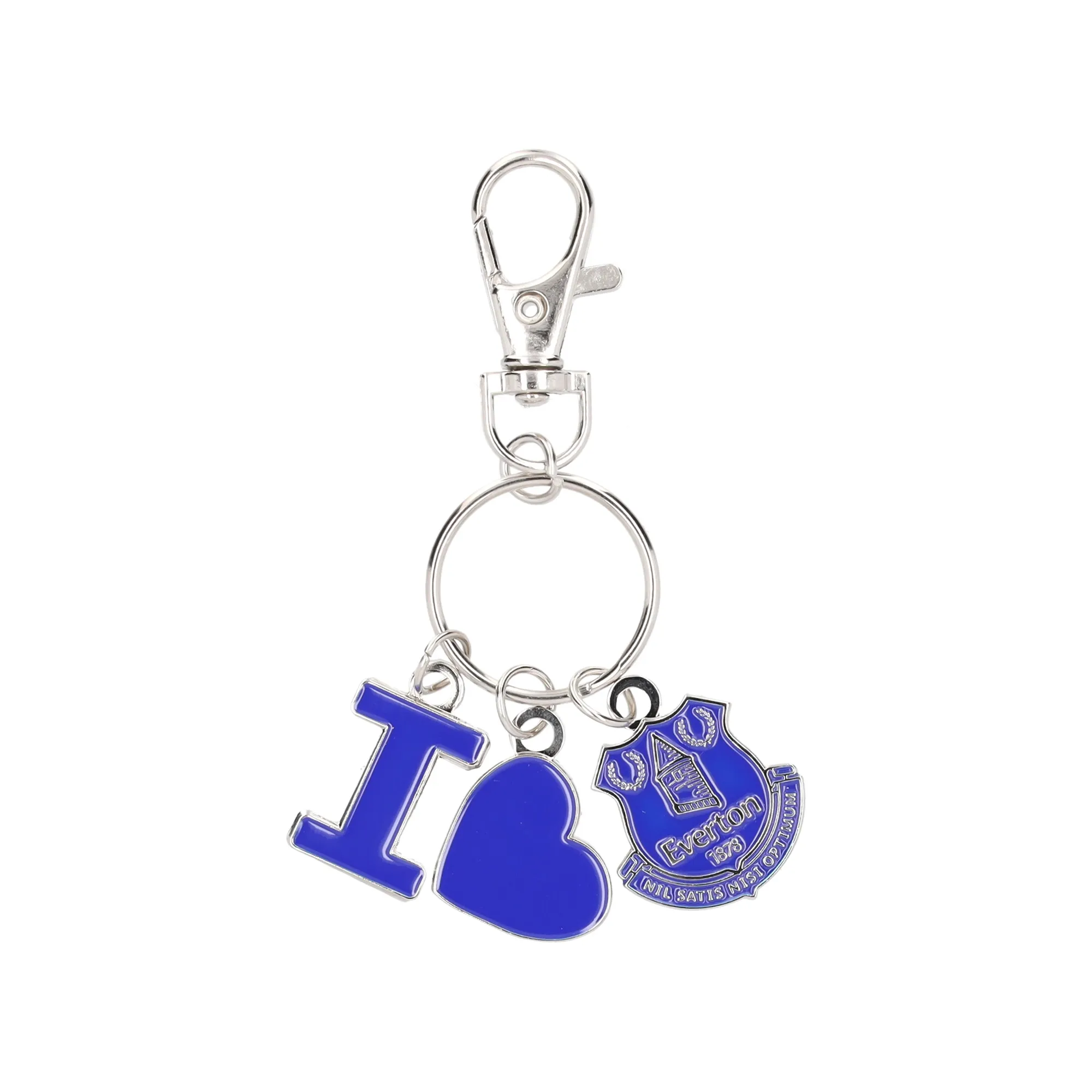 Everton I Love Keyring