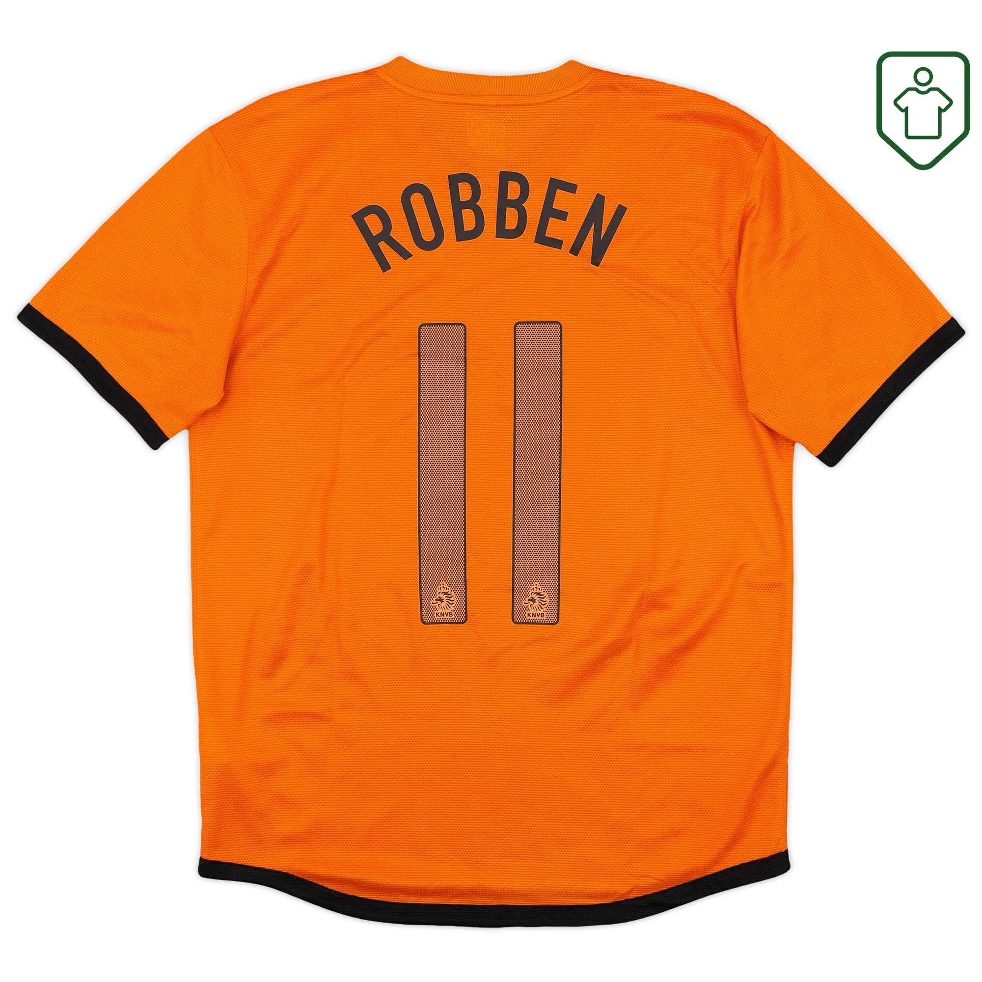 Netherlands Nike Home Shirt Robben #11 2012-13 - Excellent - 8/10