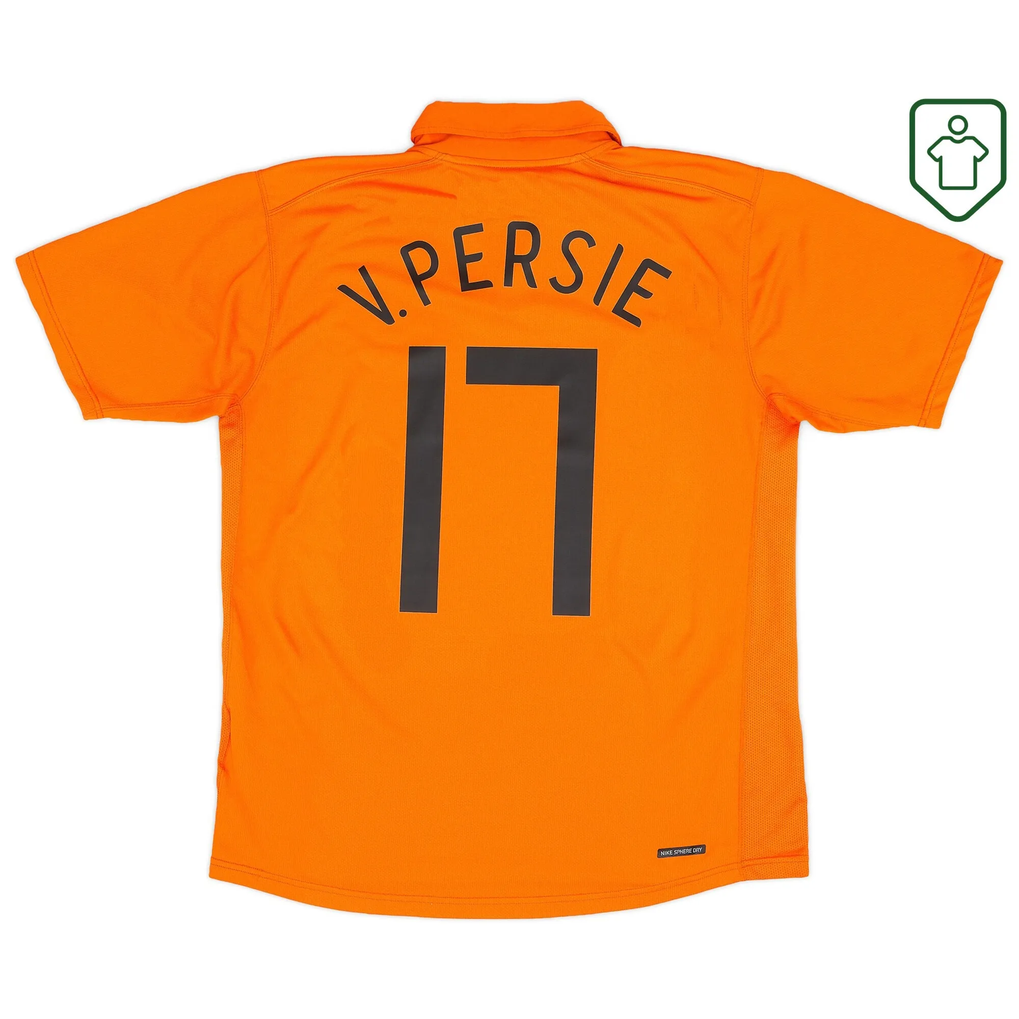 Netherlands Nike Home Shirt V.Persie #17 2006-08 - Excellent - 8/10