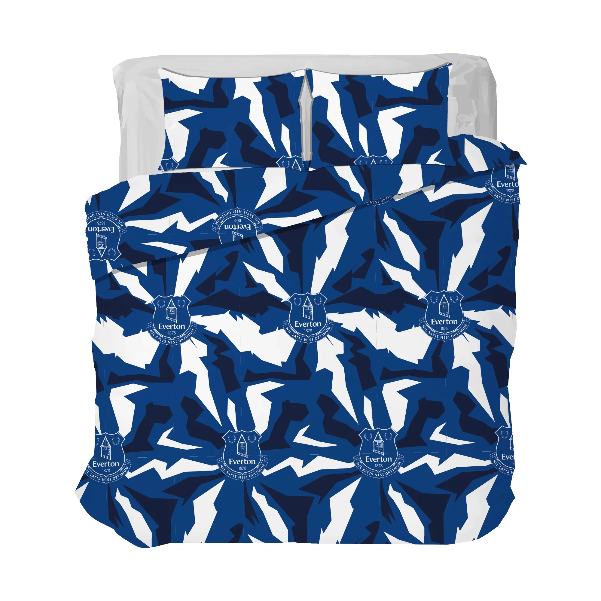 Everton Poly Cotton Rotary Duvet - King Size - 230cm x 220cm