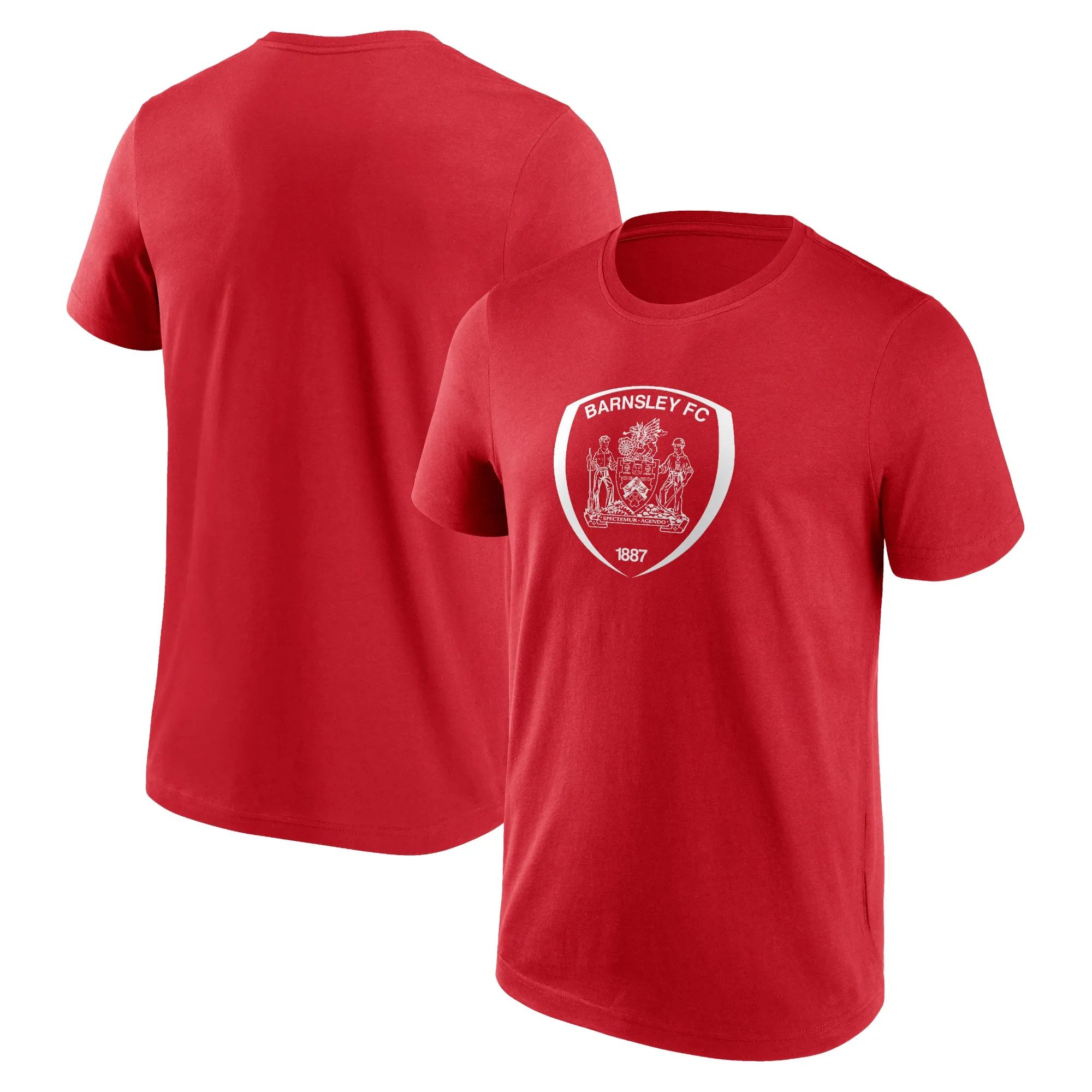 Barnsley Essentials T-Shirt Samba - Red - Mens
