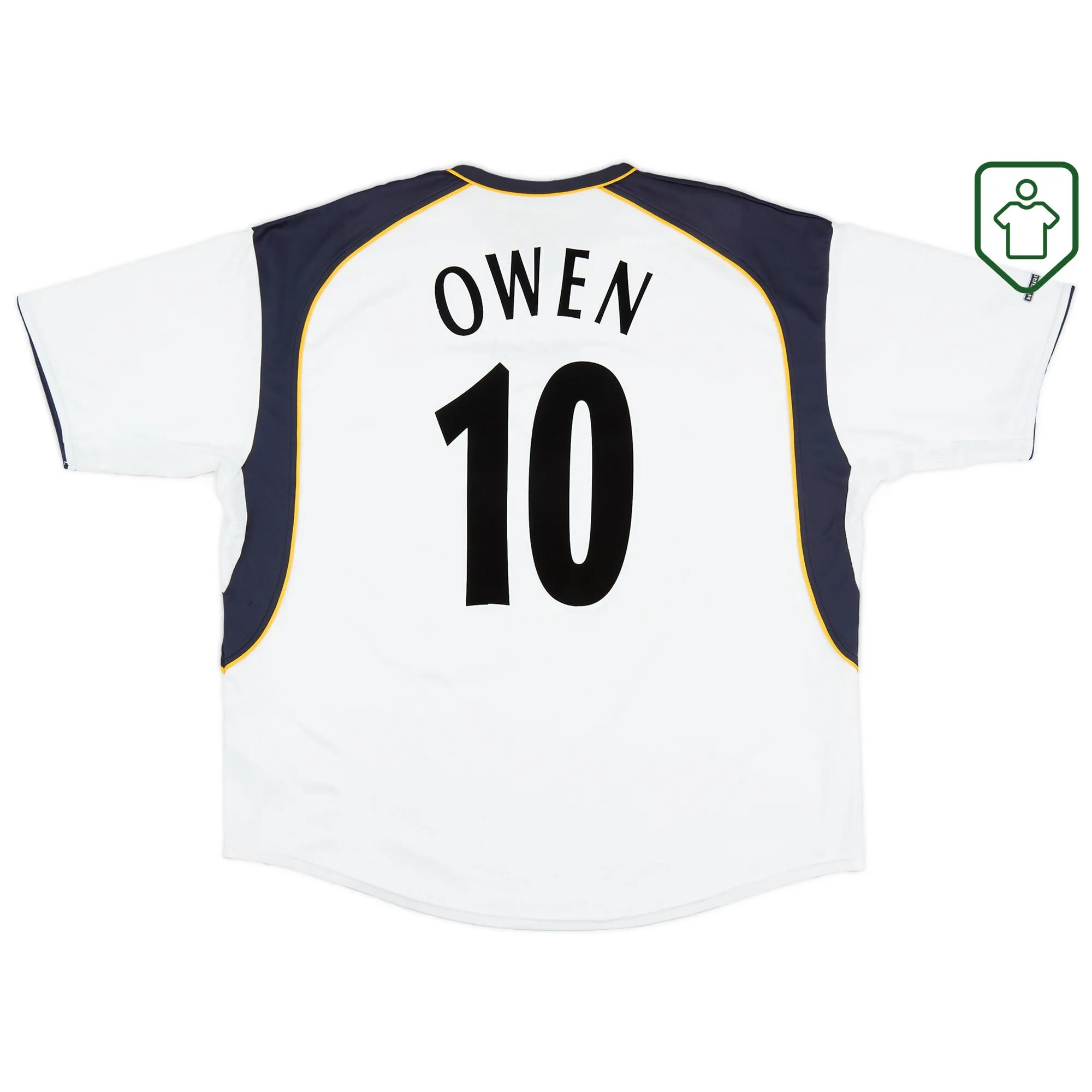 Liverpool Reebok Away Shirt Owen #10 2001-03 - Excellent - 8/10