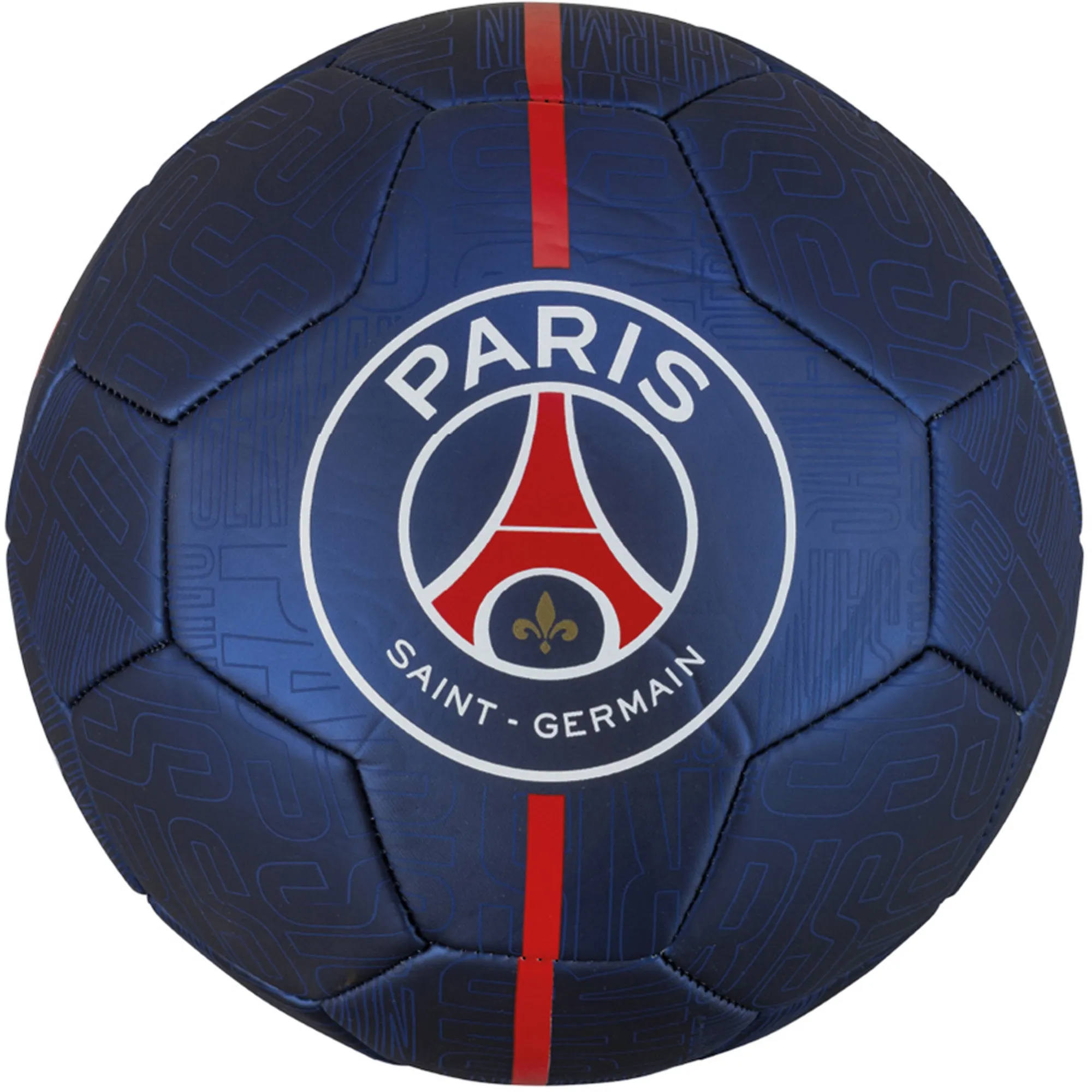 Paris Saint-Germain Metallic Football - Blue - Size 1