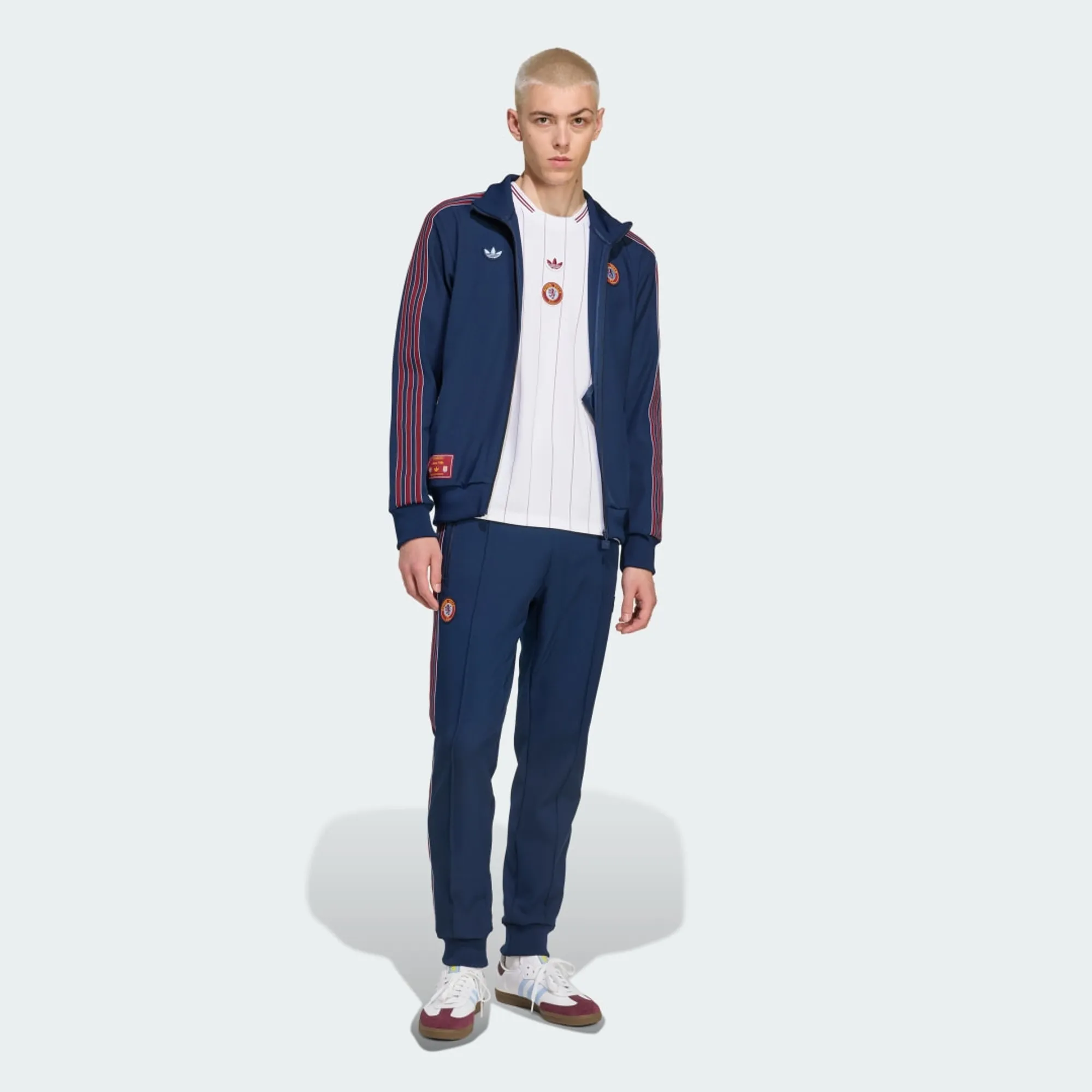 adidas Aston Villa FC Terrace Icons Track Top | JN0220 | FOOTY.COM