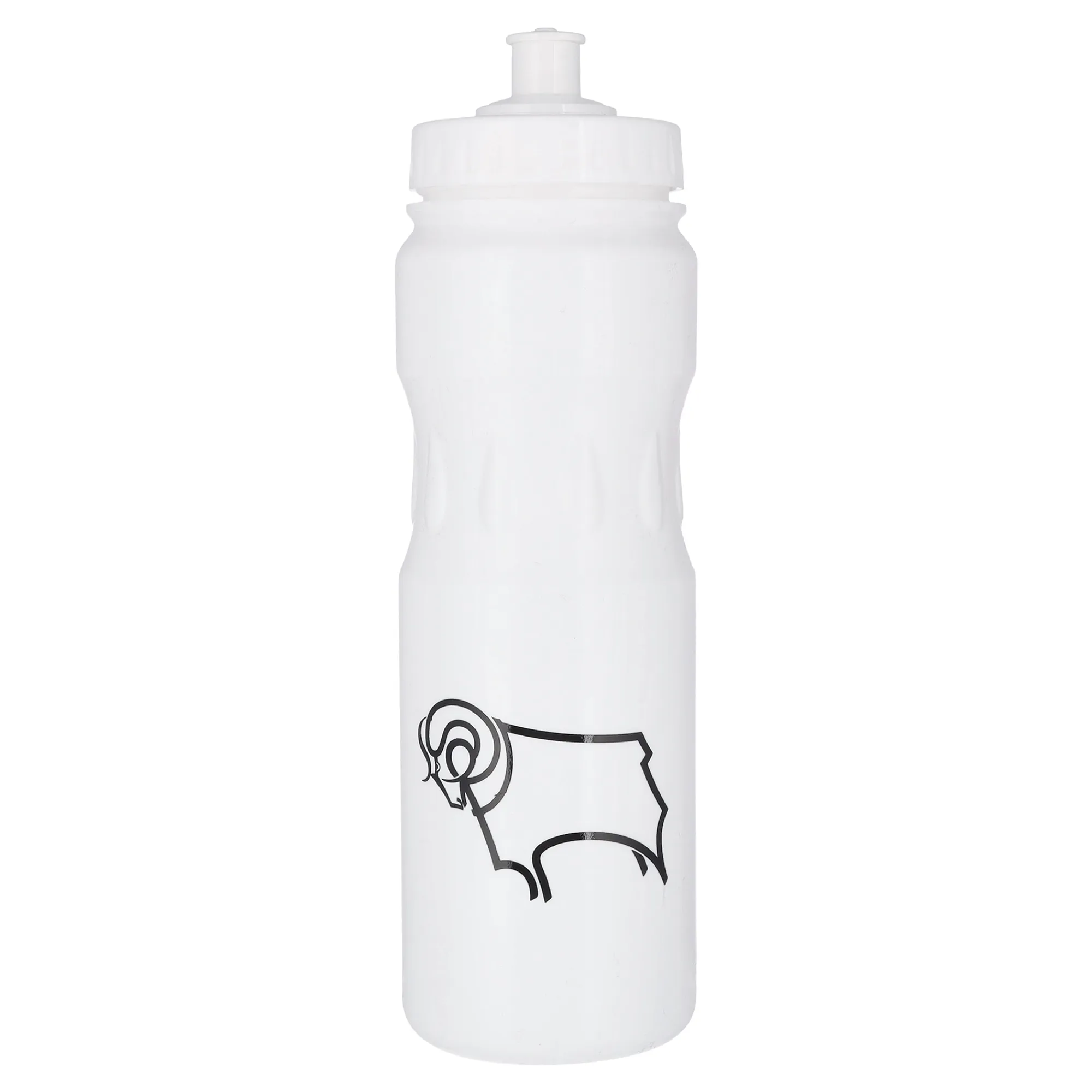 Derby County Sports Line Water Bottle - 750ml - White