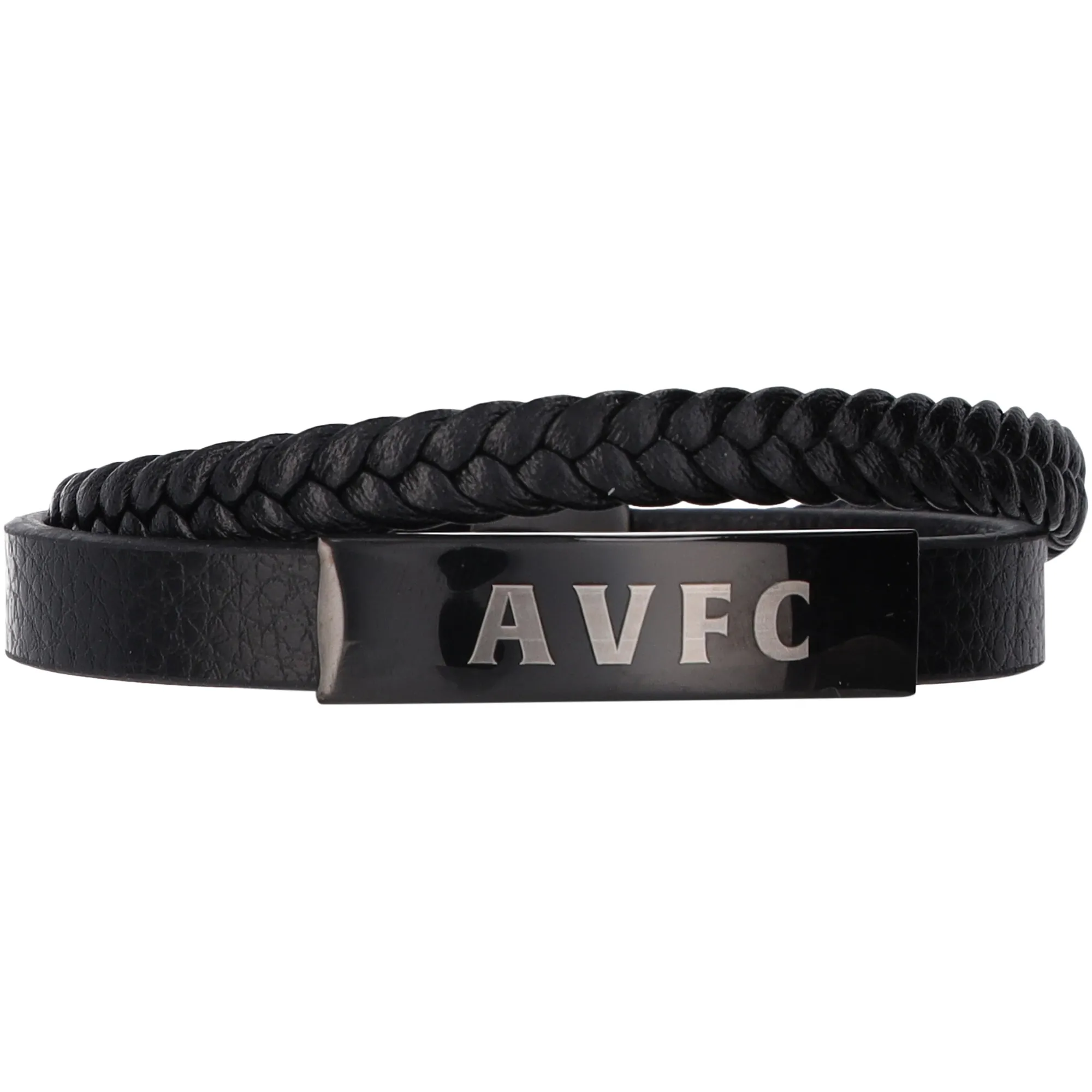 Aston Villa Wrap Bracelet - Leather