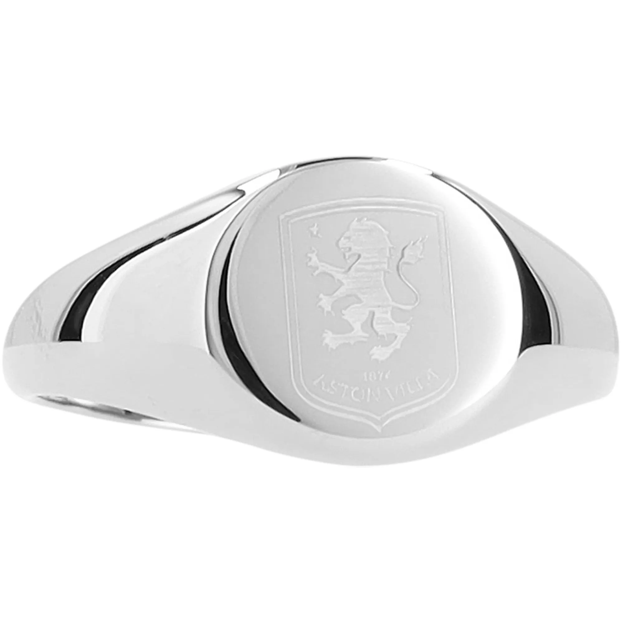 Aston Villa Signet Ring - Stainless Steel