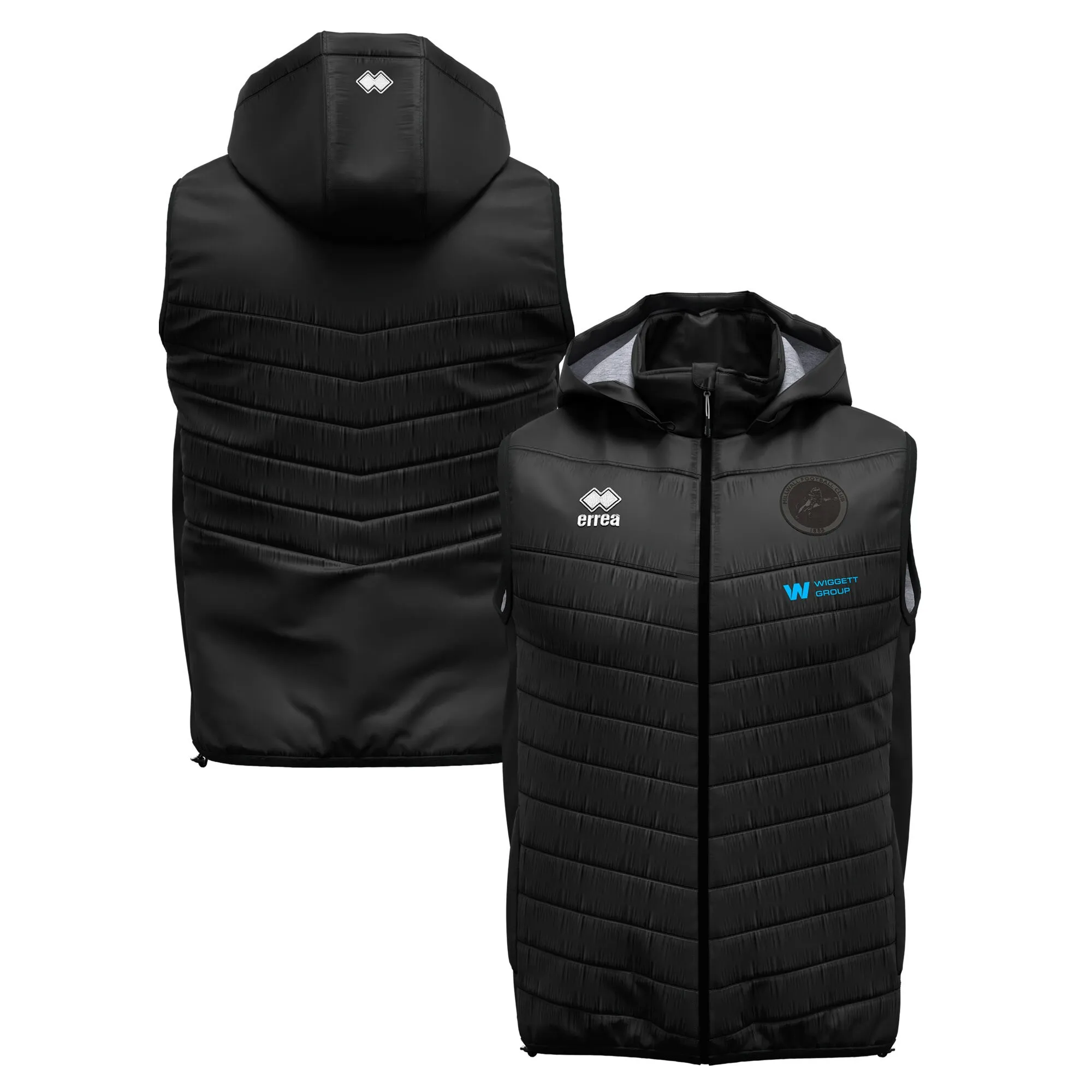 Millwall Errea Gilet - Black