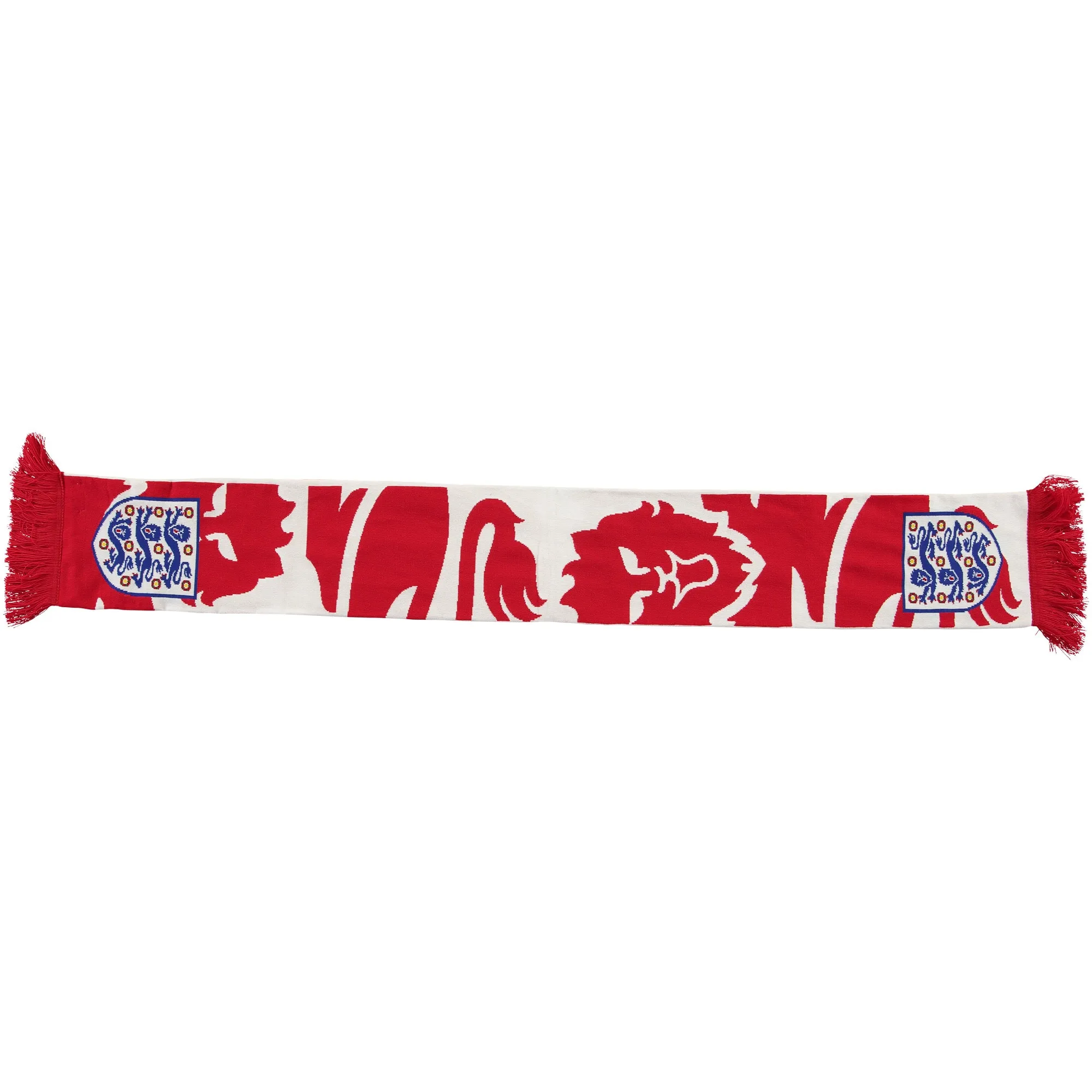 England Lions Scarf - Red/White - Adults