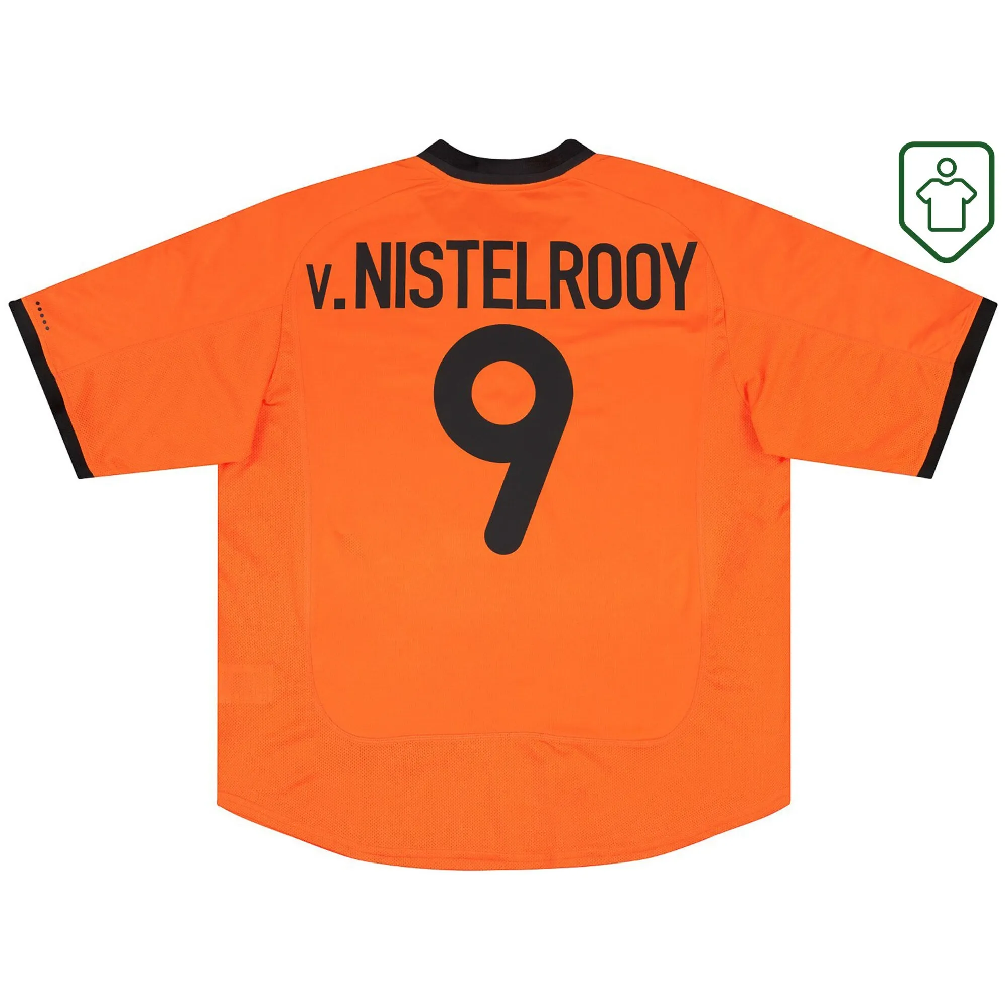 Netherlands Nike Home Shirt V.Nistelrooy #9 2000-02 - Excellent - 8/10