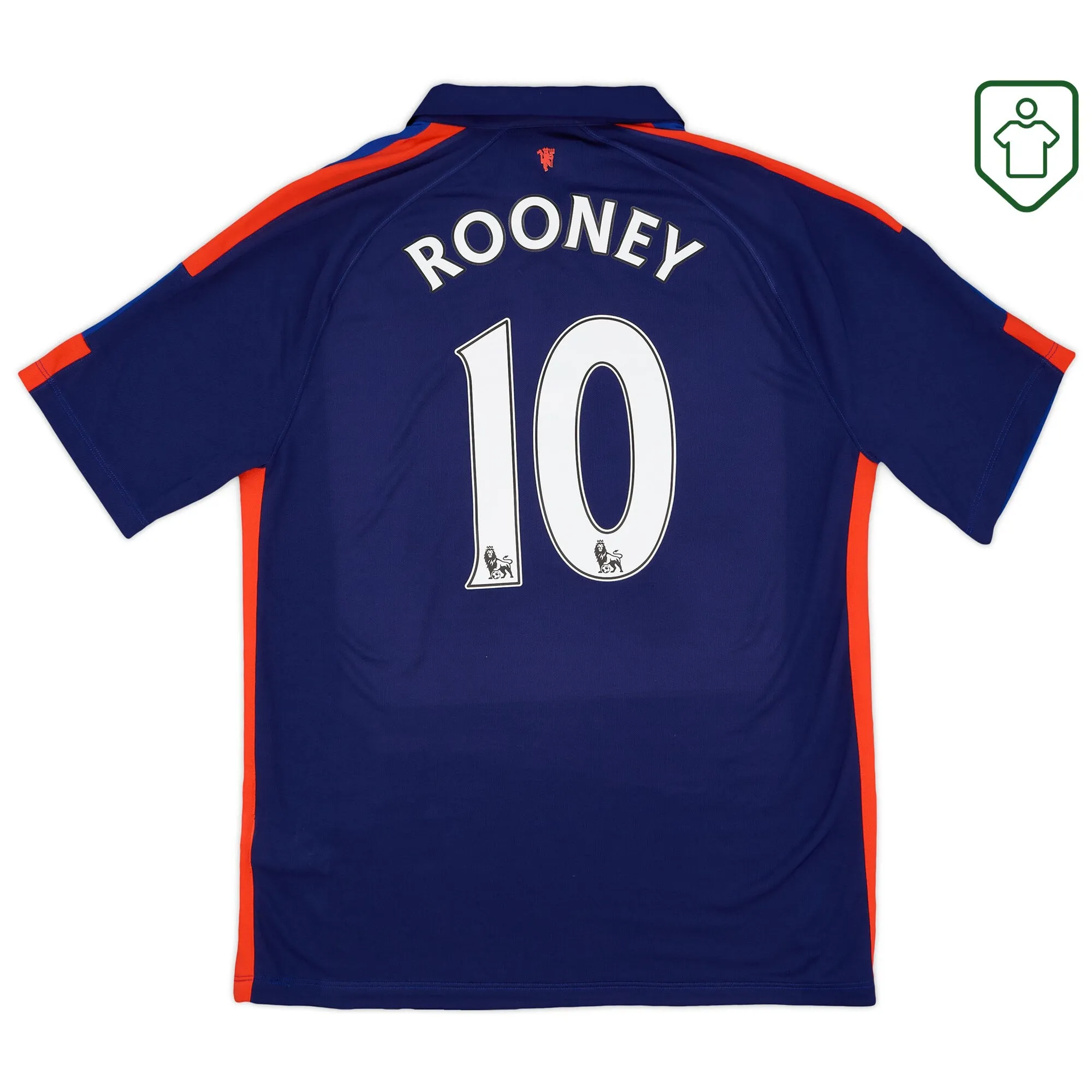 Manchester United Nike Third Shirt Rooney #10 2014-15 - Excellent - 8/10
