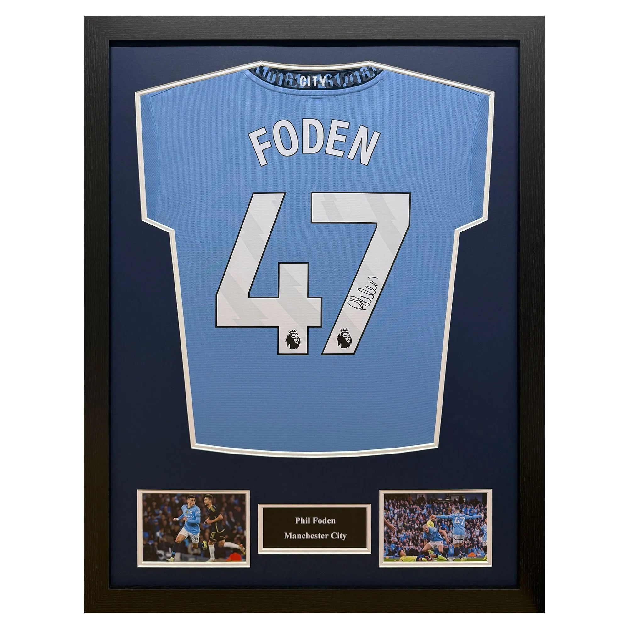 Manchester City Phil Foden Signed 2024/25 Home Shirt
