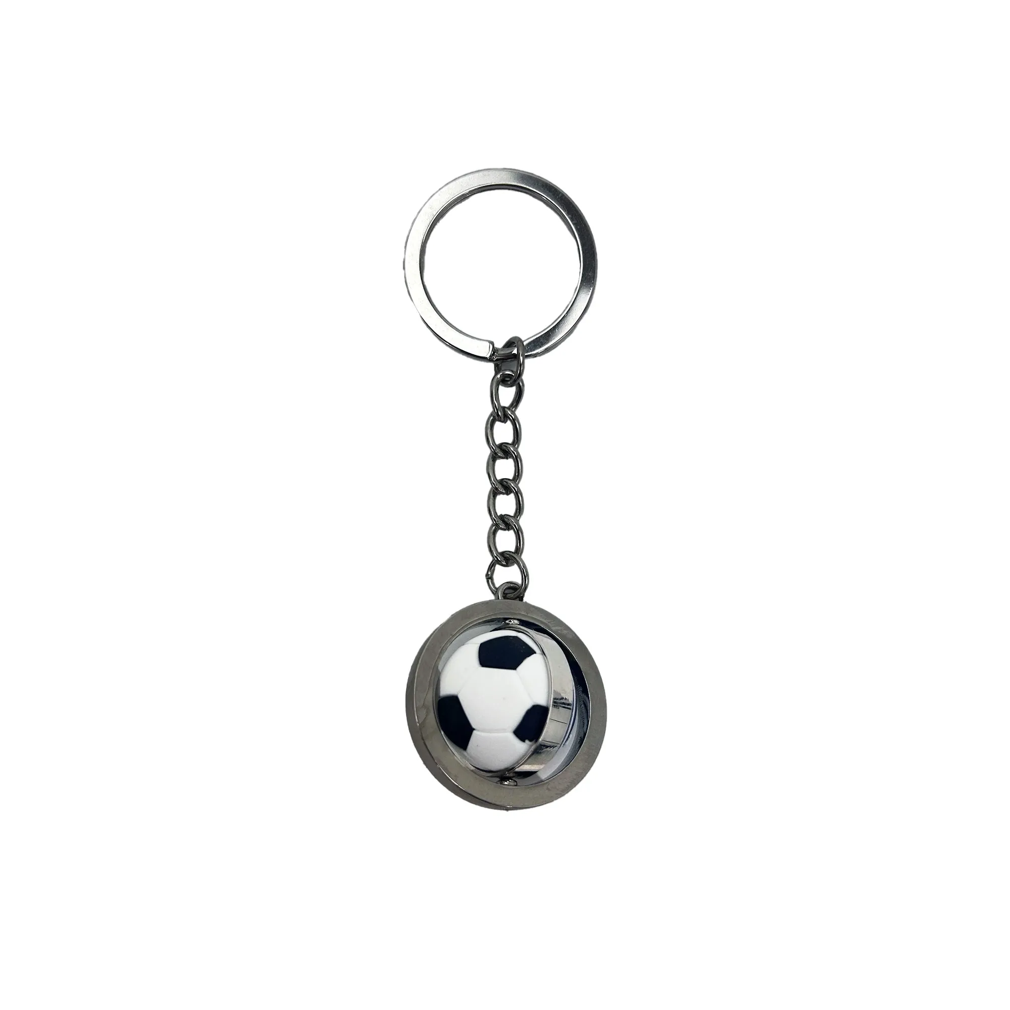 France Spinning Ball Keyring