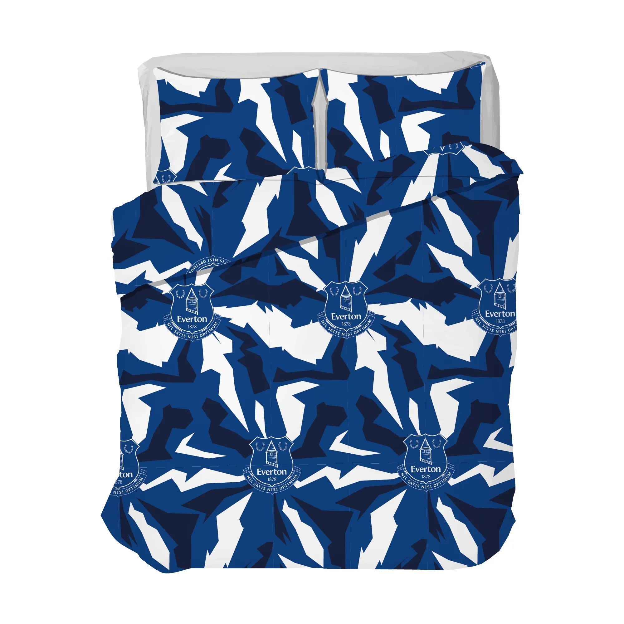 Everton Poly Cotton Rotary Duvet - Double - 200cm x 200cm