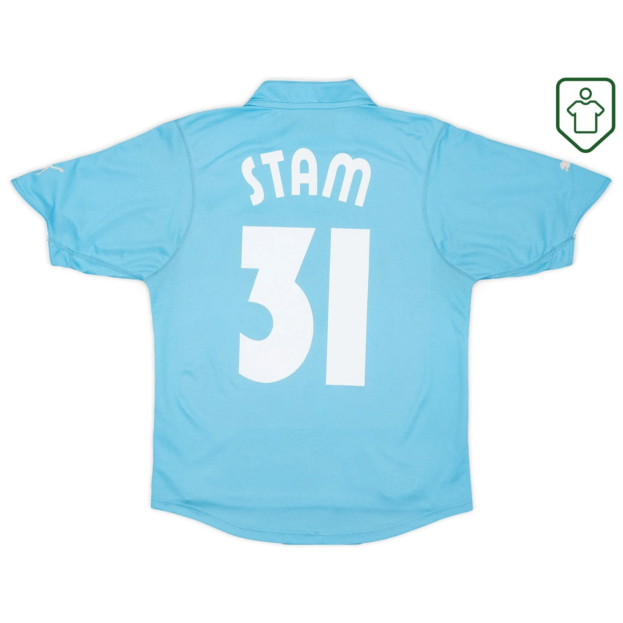 Lazio Puma Home Shirt Stam #31 2002-03 - Very Good - 7/10