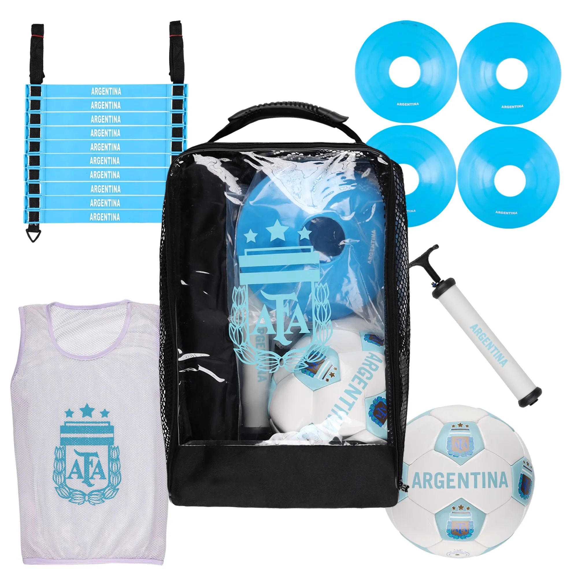 Argentina Football Equipment Set