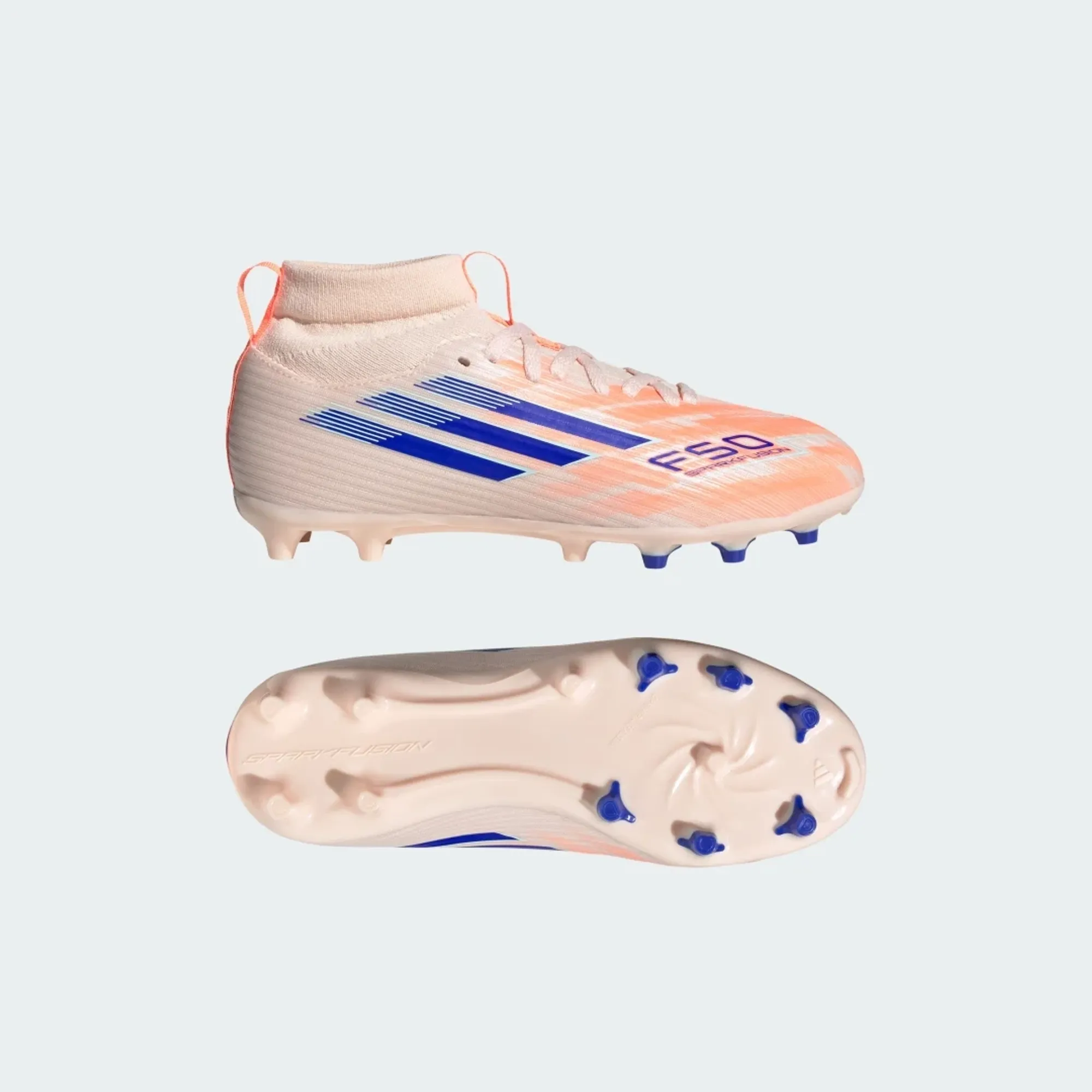 adidas F50 Sparkfusion League Firm Ground/Artificial Grass Boots Kids