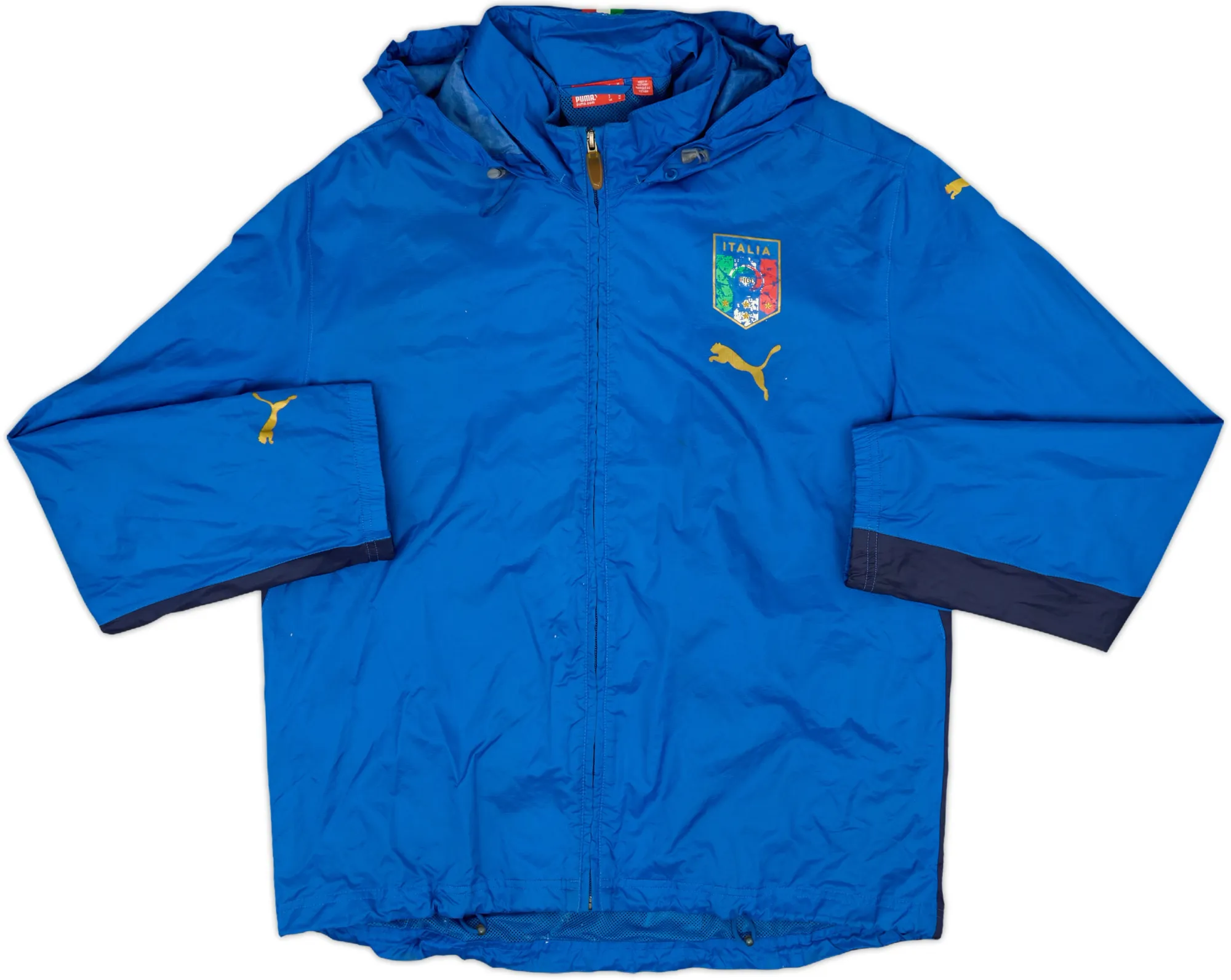 2006-08 Italy Puma Hooded Rain Jacket - 5/10 - (M)