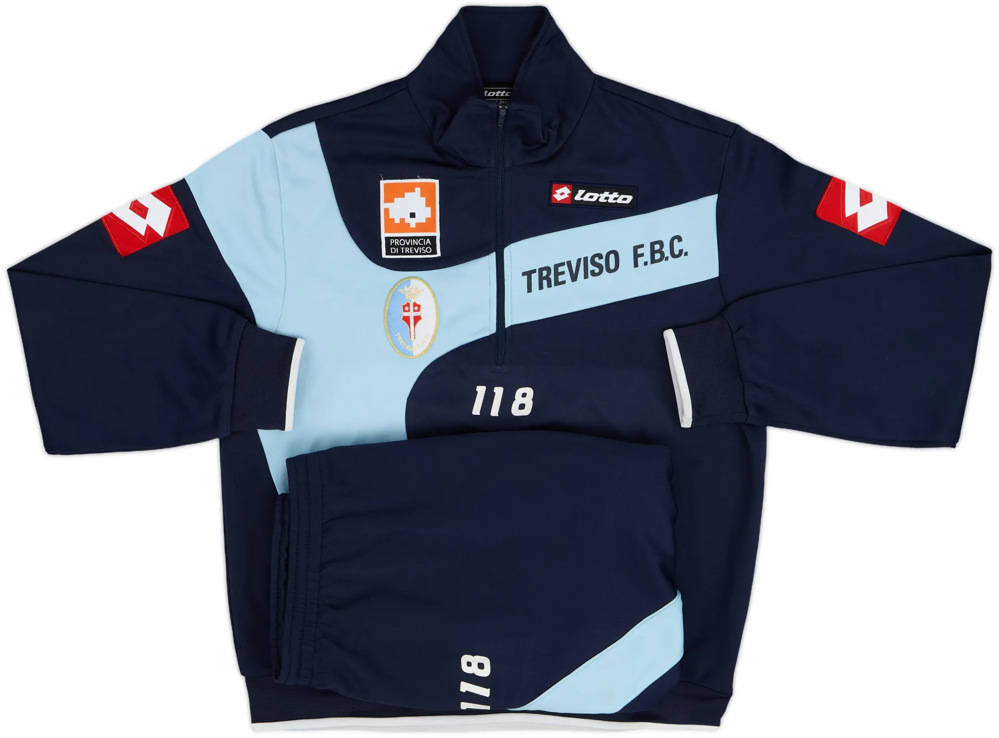 2008-09 Treviso Lotto Player Issue Tracksuit #118 - 9/10 - (L)