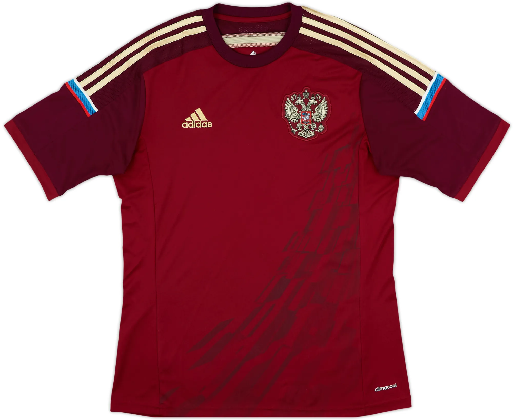 adidas Russia Mens SS Home Shirt 2014