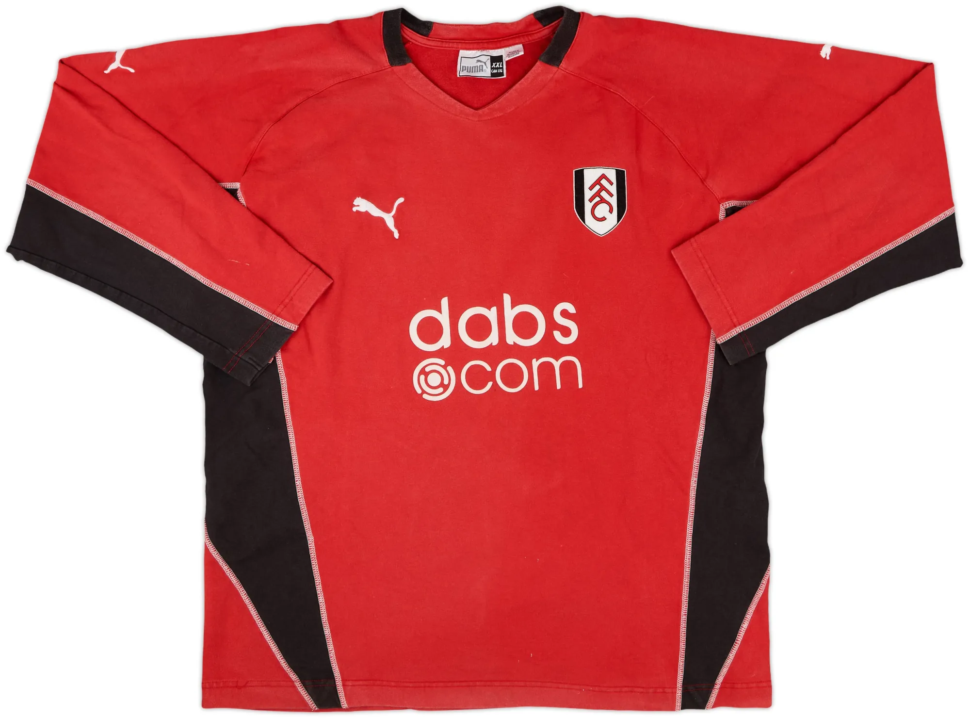 Puma Fulham Mens SS Home Shirt 2003/05