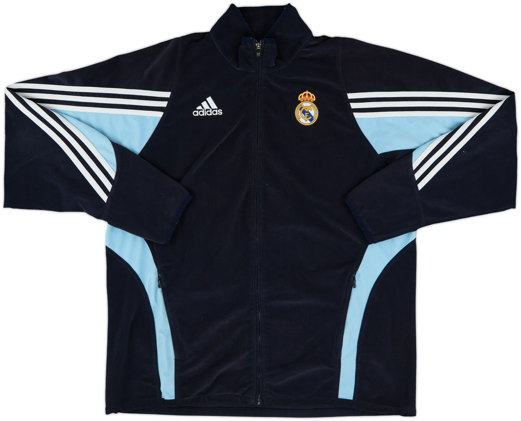 2003-04 Real Madrid adidas Track Jacket - 8/10 - (L)