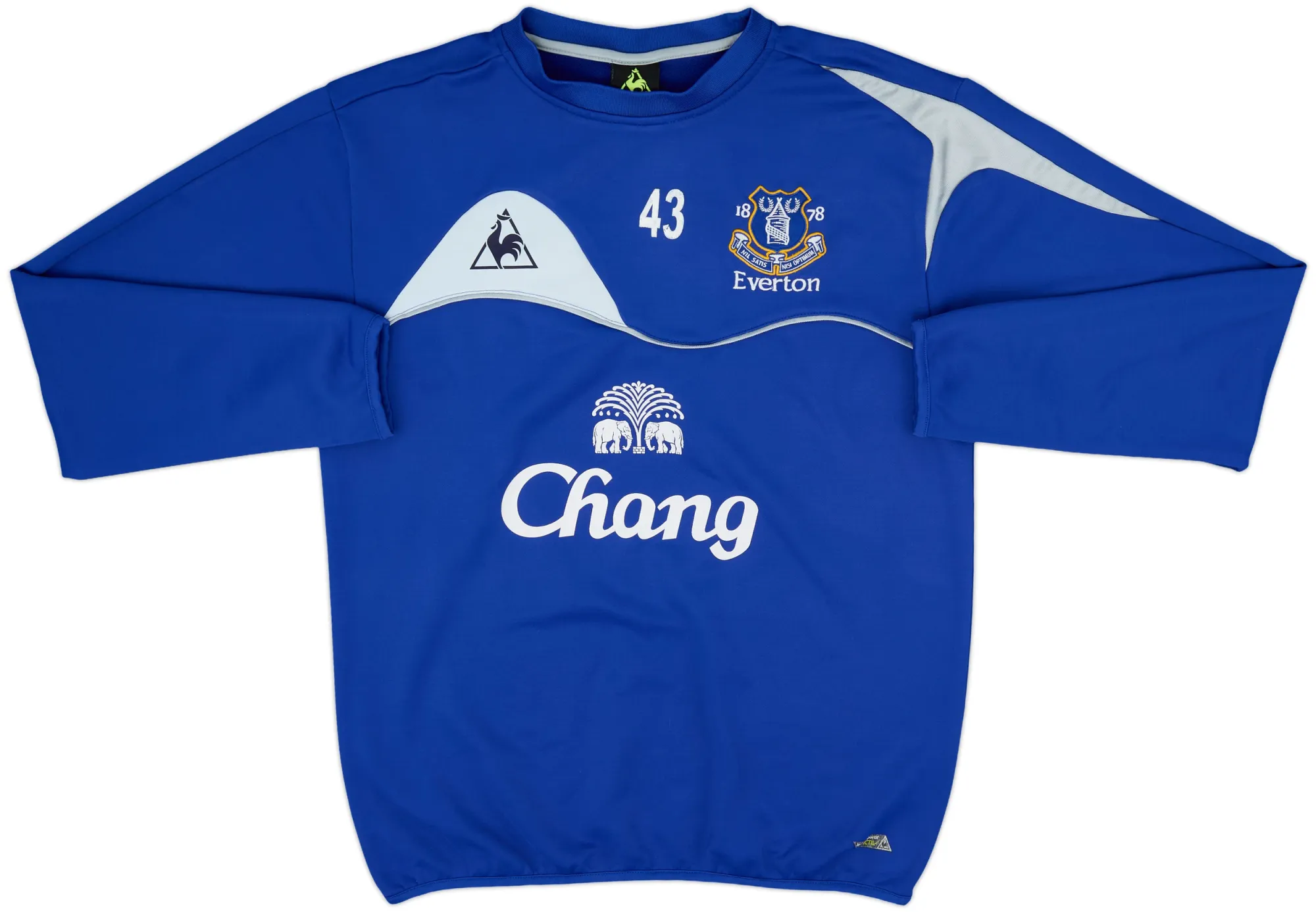 Le Coq Sportif Everton Mens SS Player Issue Home Shirt 2010/11