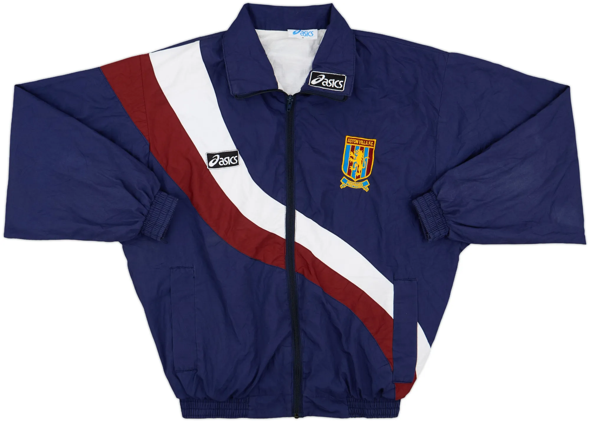 1993-95 Aston Villa Asics Track Jacket - 7/10 - (M)