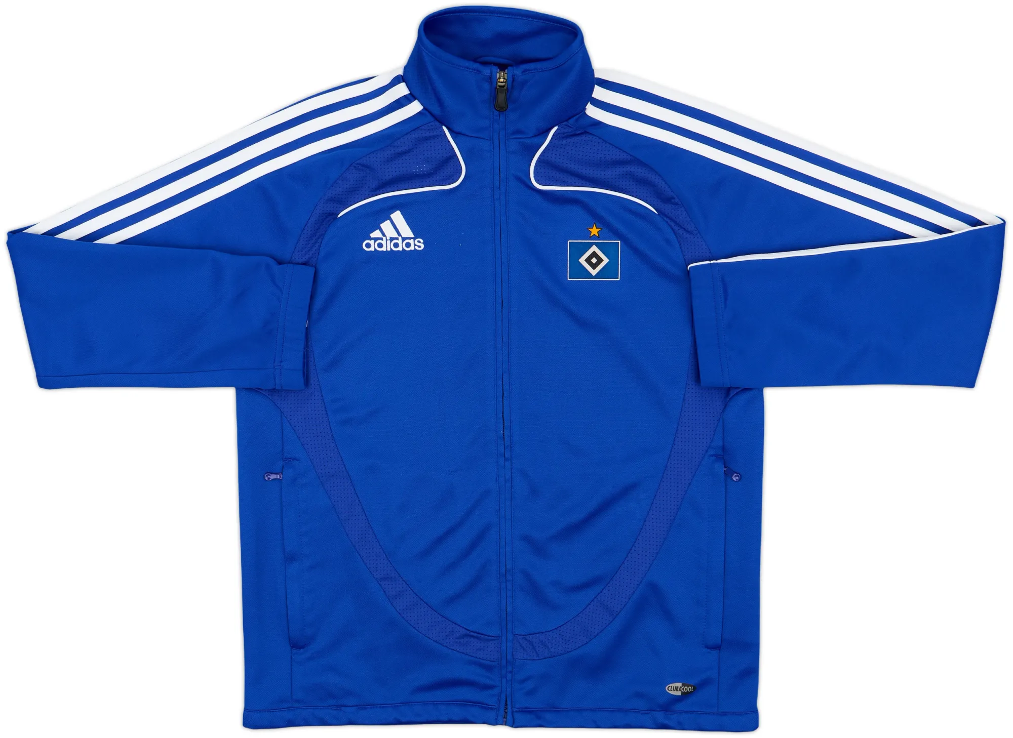 2007-08 Hamburg adidas Track Jacket - 6/10 - (S)