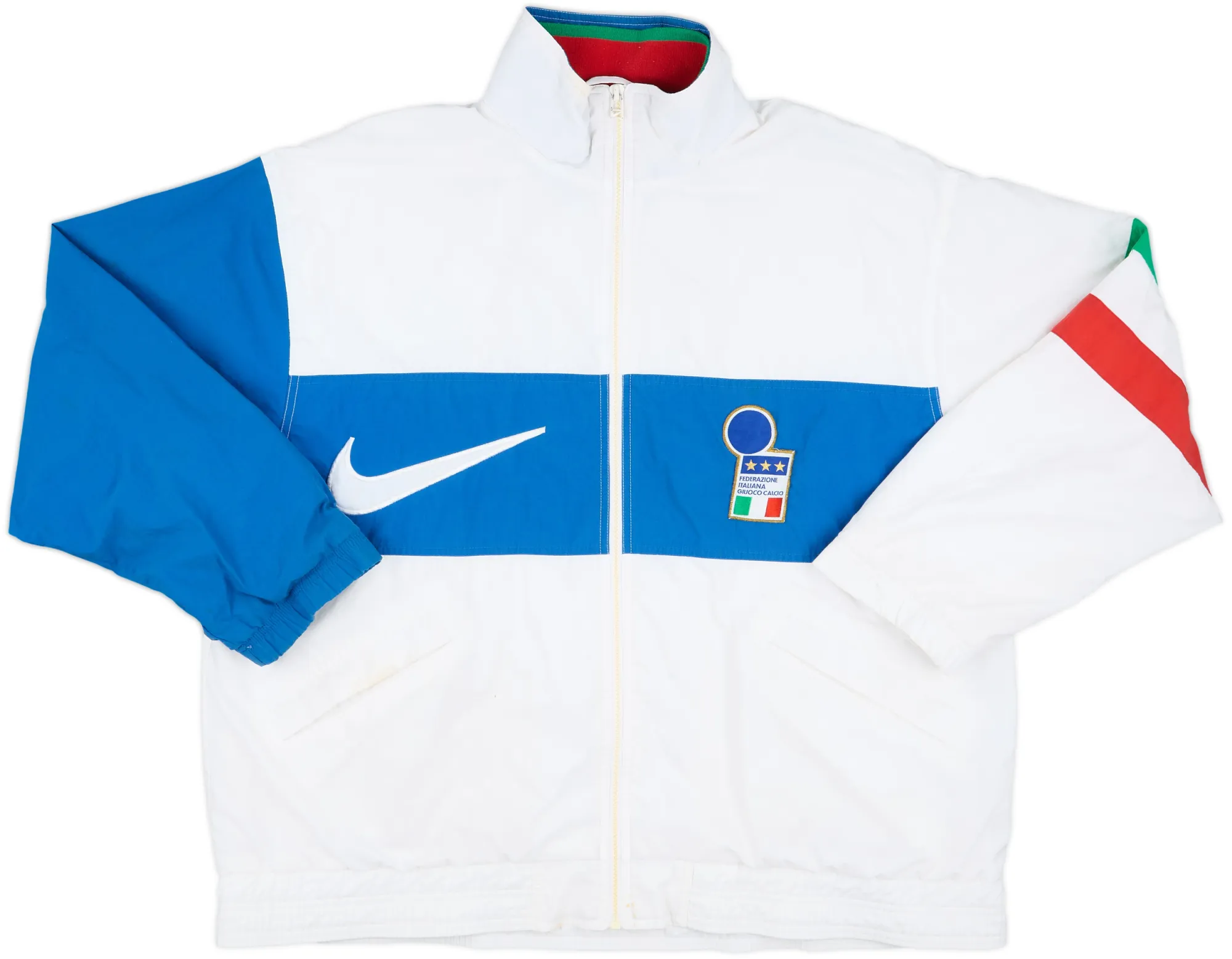 1996-97 Italy Nike Track Jacket - 8/10 - (L)
