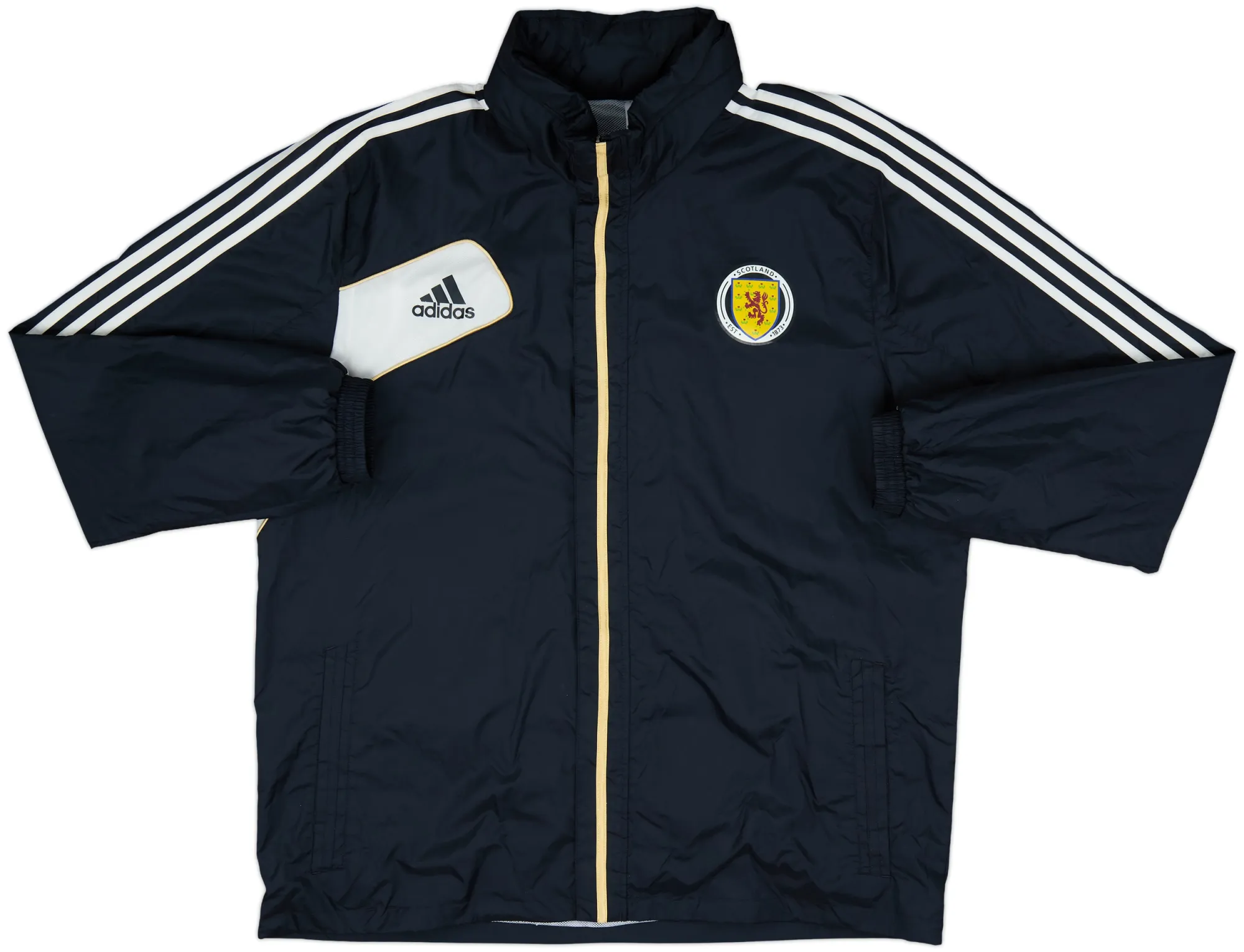 2011-12 Scotland adidas Hooded Rain Jacket - 8/10 - (XXL)