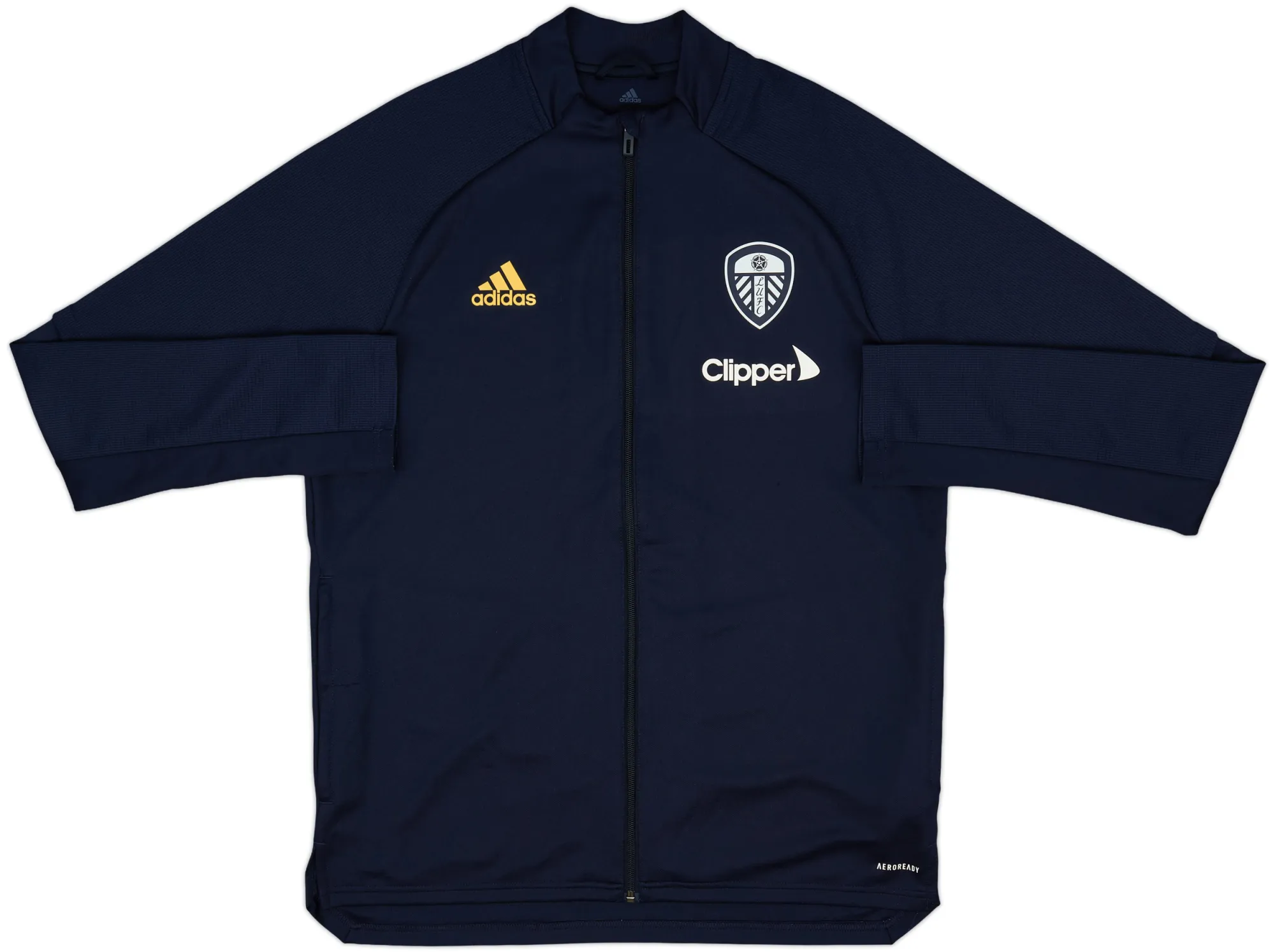 2020-21 Leeds United adidas Track Top - 9/10 - (L)
