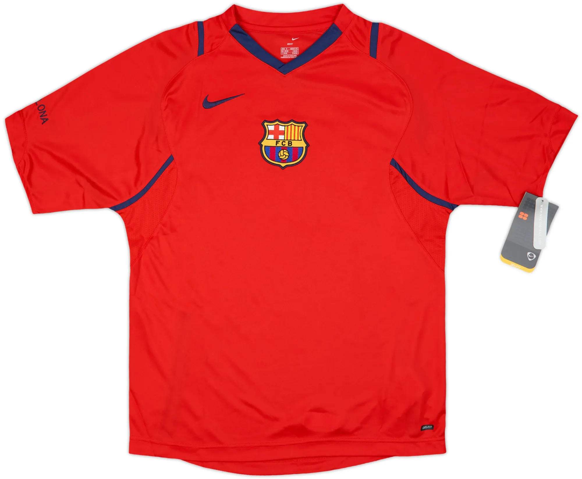 Nike Barcelona Mens SS Home Shirt 2006/07