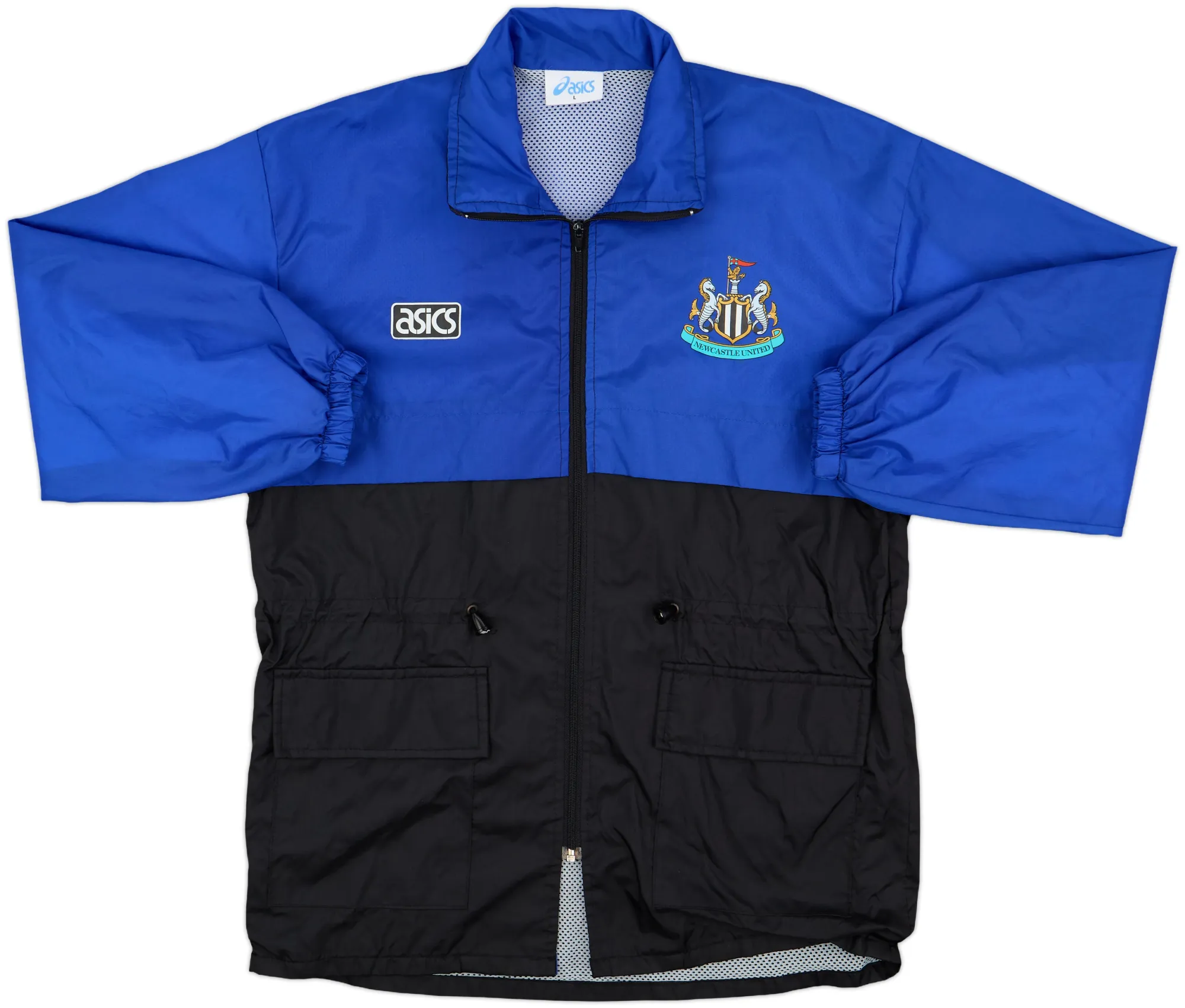 1993-95 Newcastle Asics Rain Jacket - 7/10 - (L)
