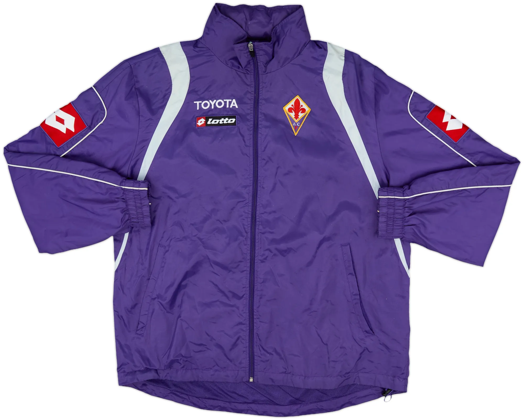 2006-07 Fiorentina Lotto Hooded Rain Jacket - 5/10 - (L)