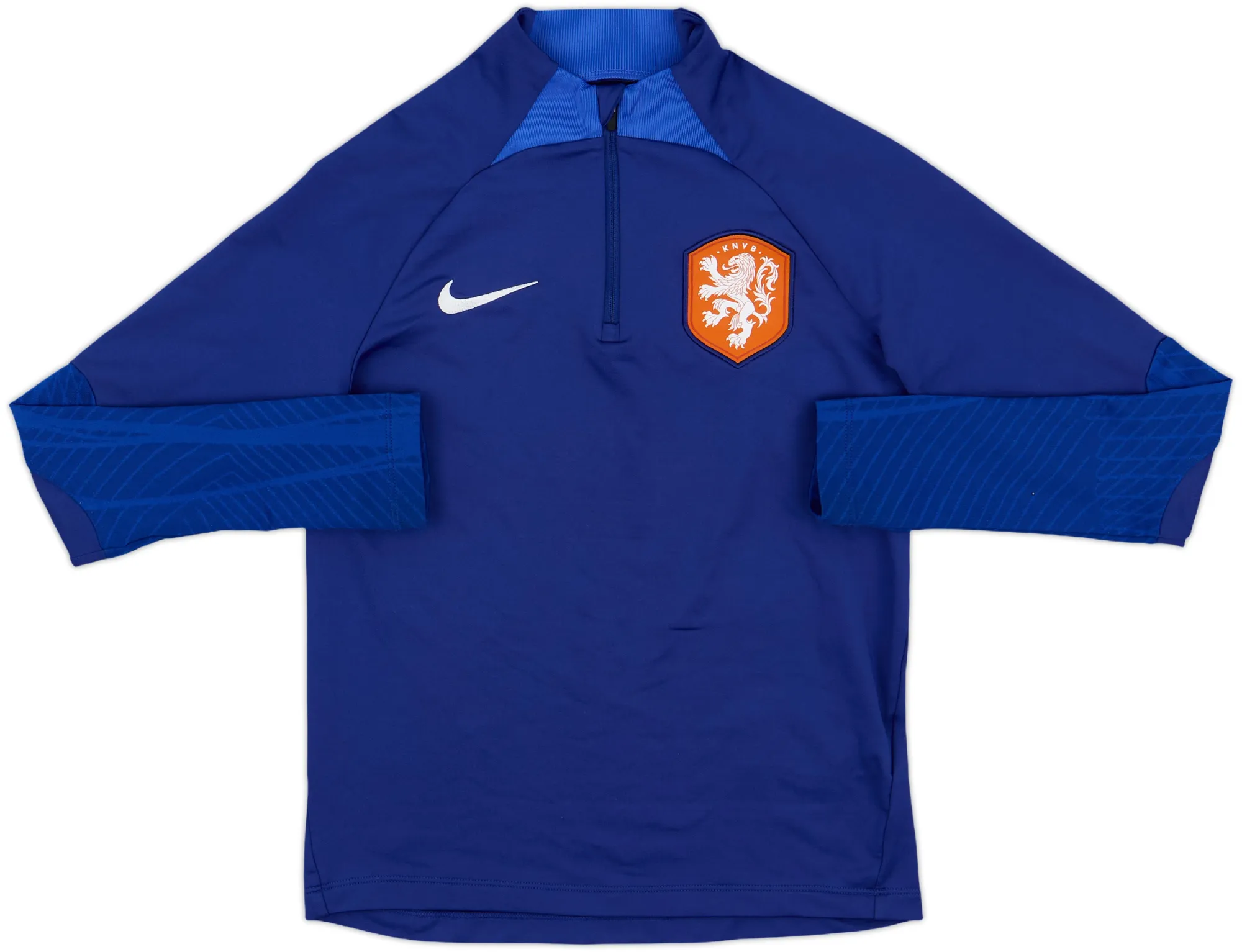2022-23 Netherlands Nike 1/4 Zip Drill Top - 10/10 - (M.Boys)