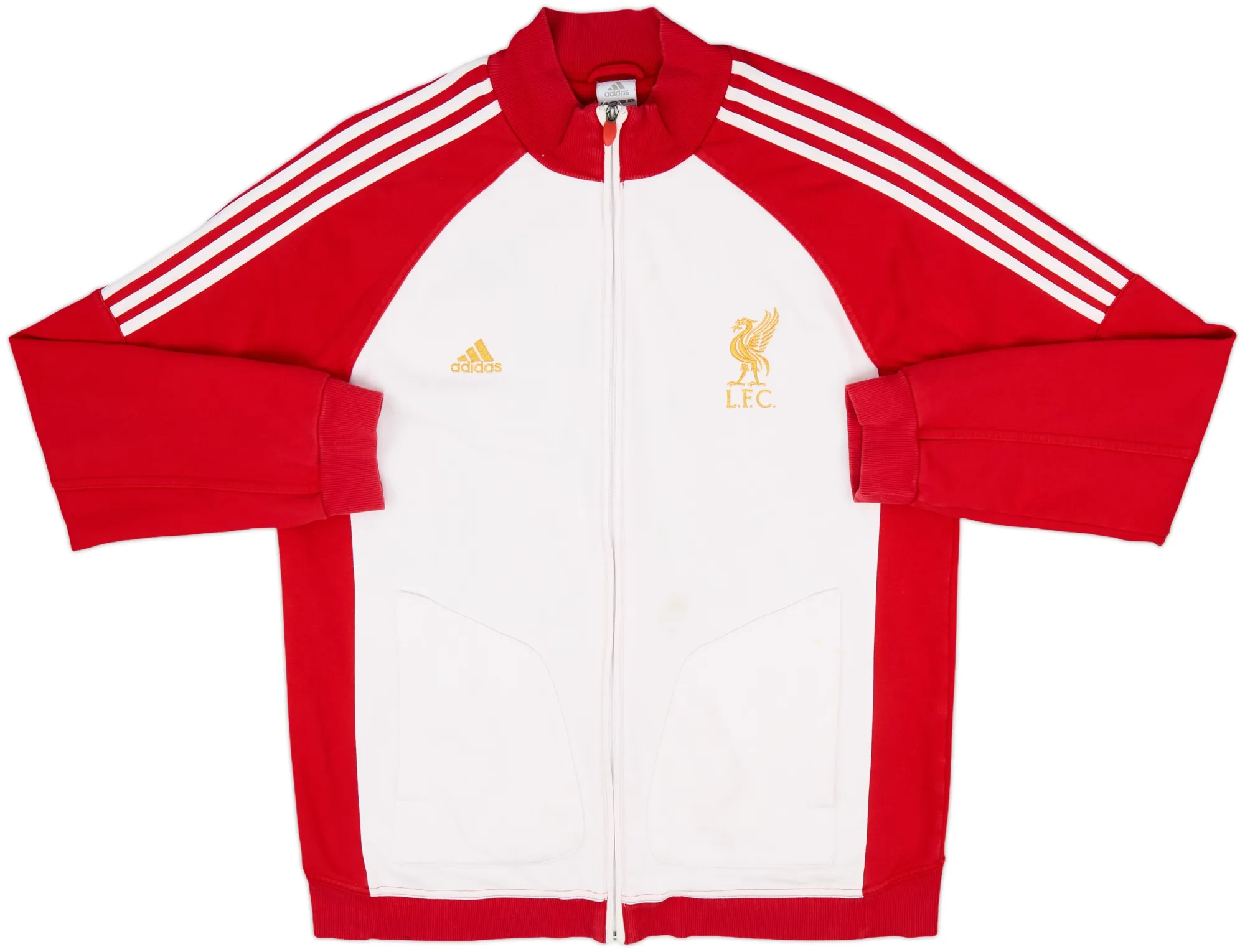 2007-08 Liverpool adidas Track Jacket - 5/10 - (XL)